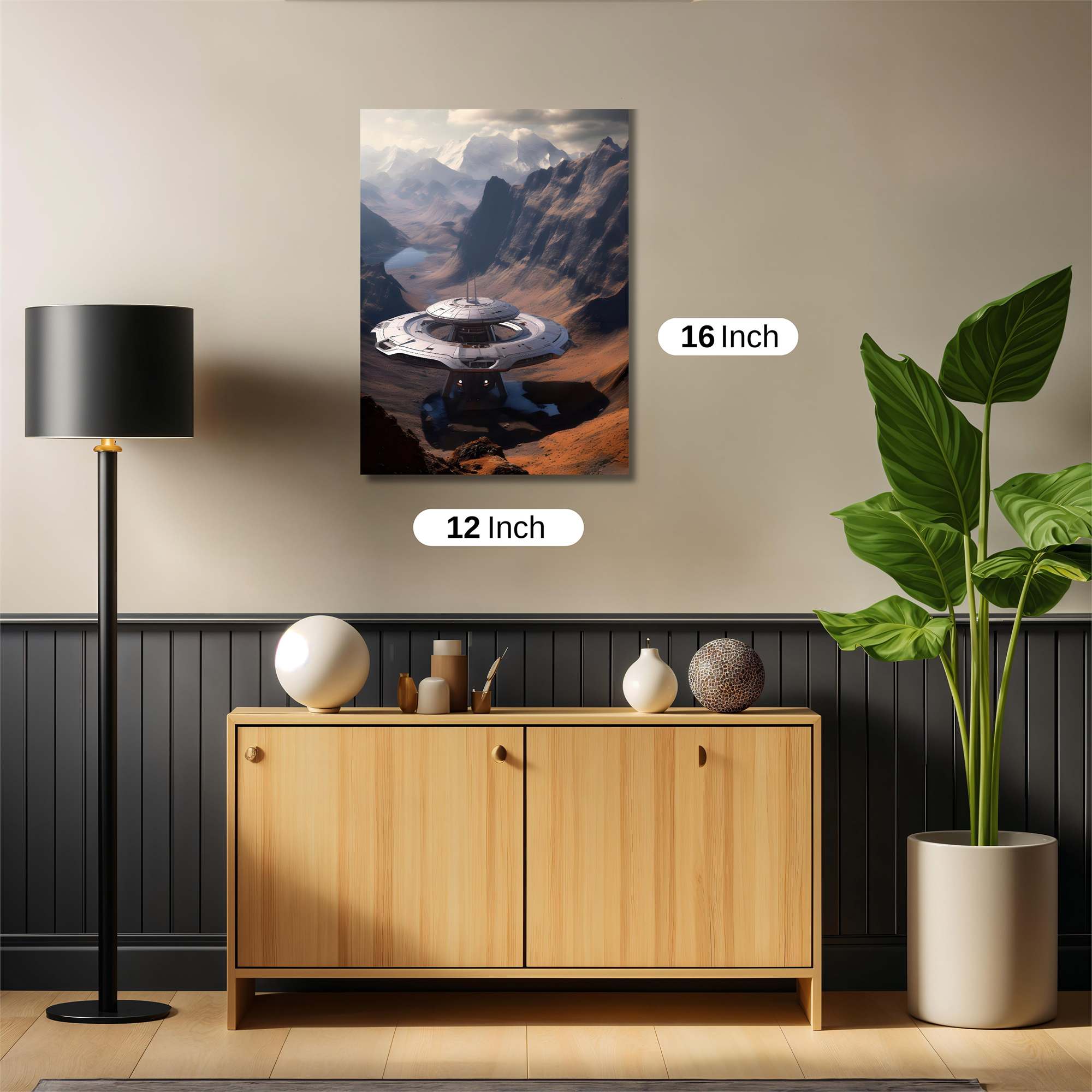 Alien Serenity Safe Wall Magnetic / M
