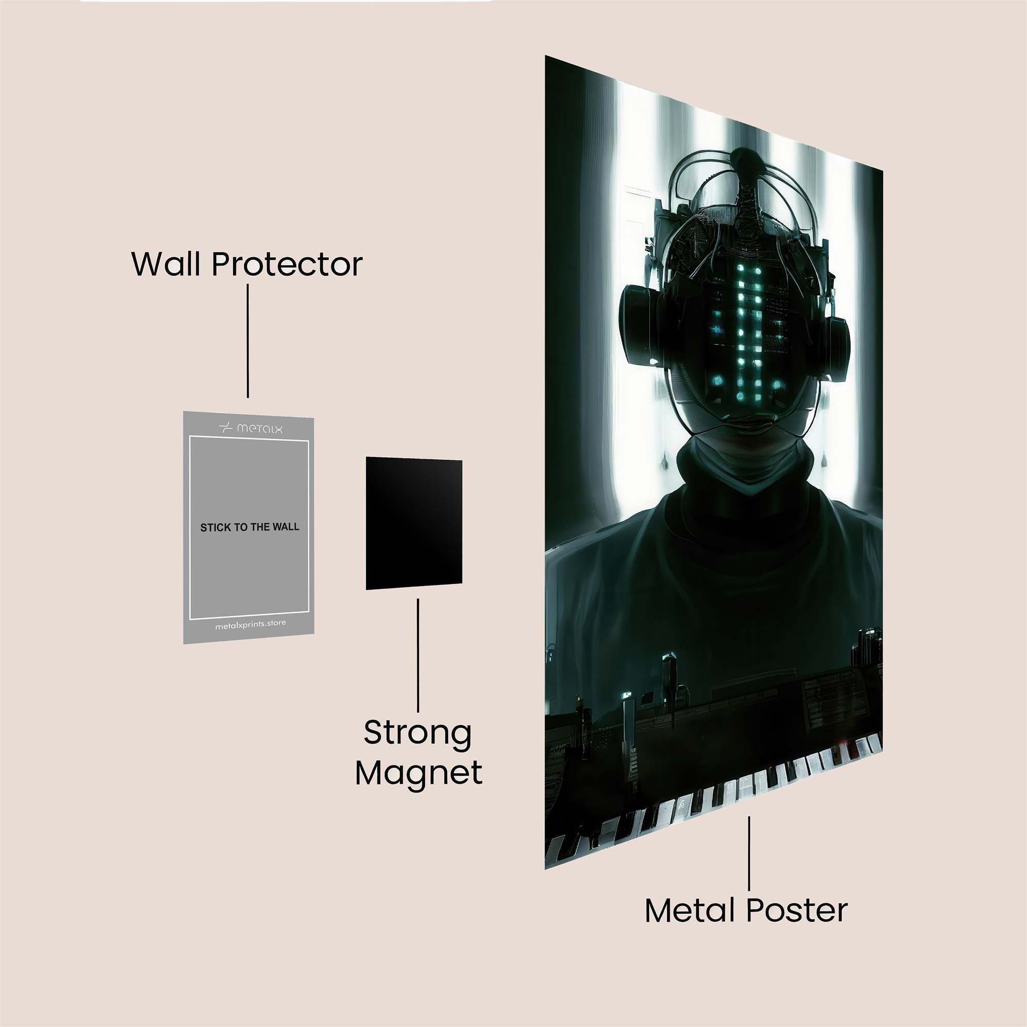 DJ Enigma Safe Wall Magnetic / M