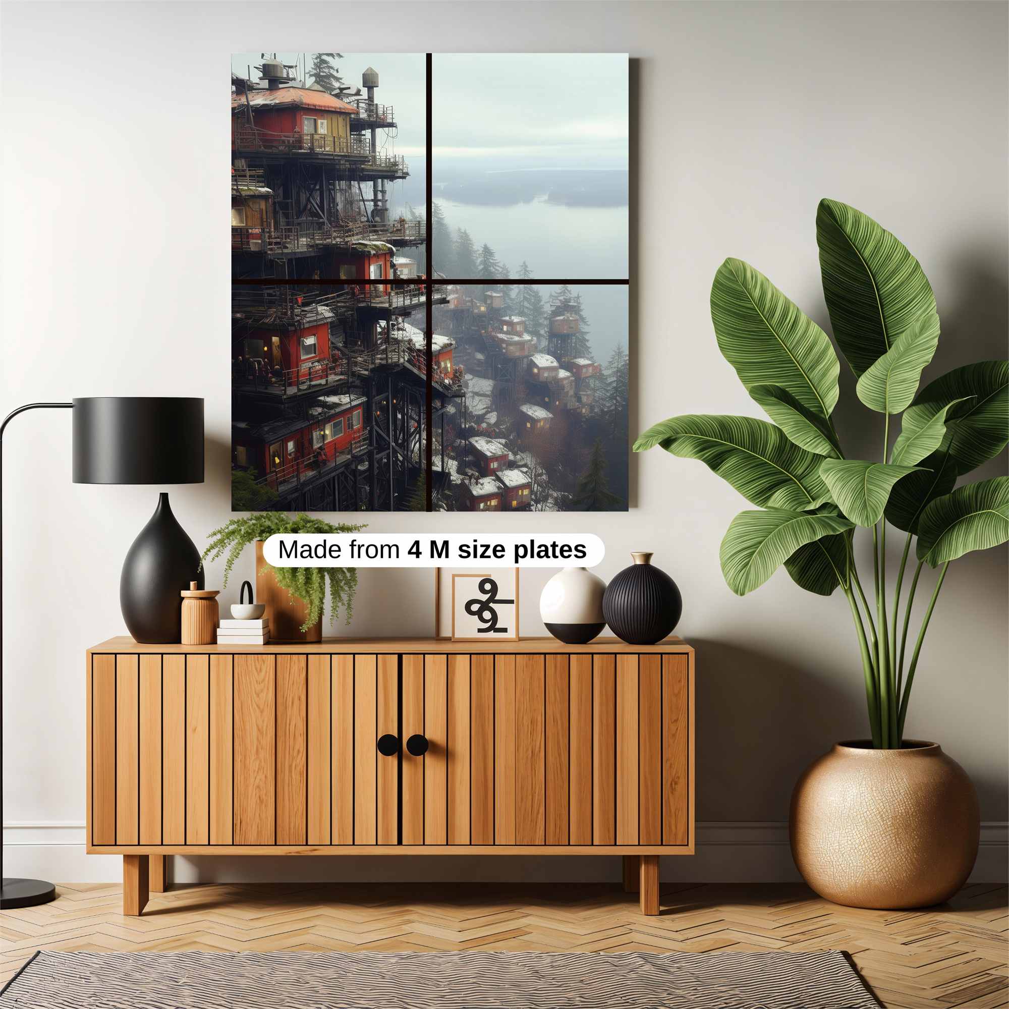 Treehouse Tranquil Safe Wall Magnetic / M