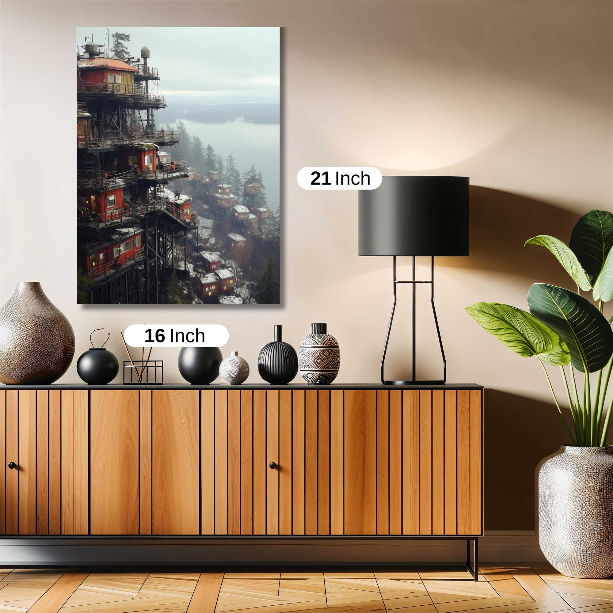 Treehouse Tranquil Safe Wall Magnetic / M