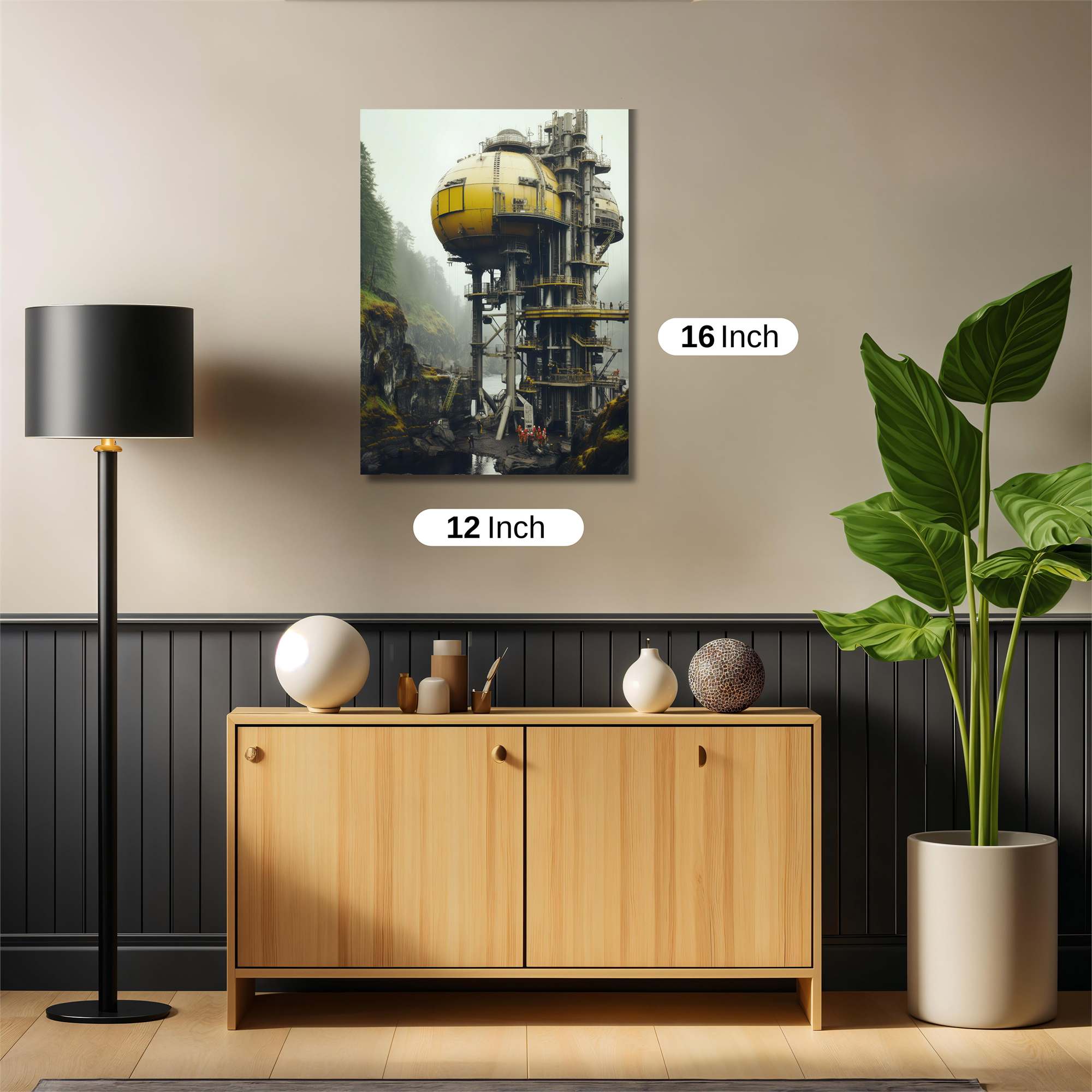 Sphere Enigma Safe Wall Magnetic / M