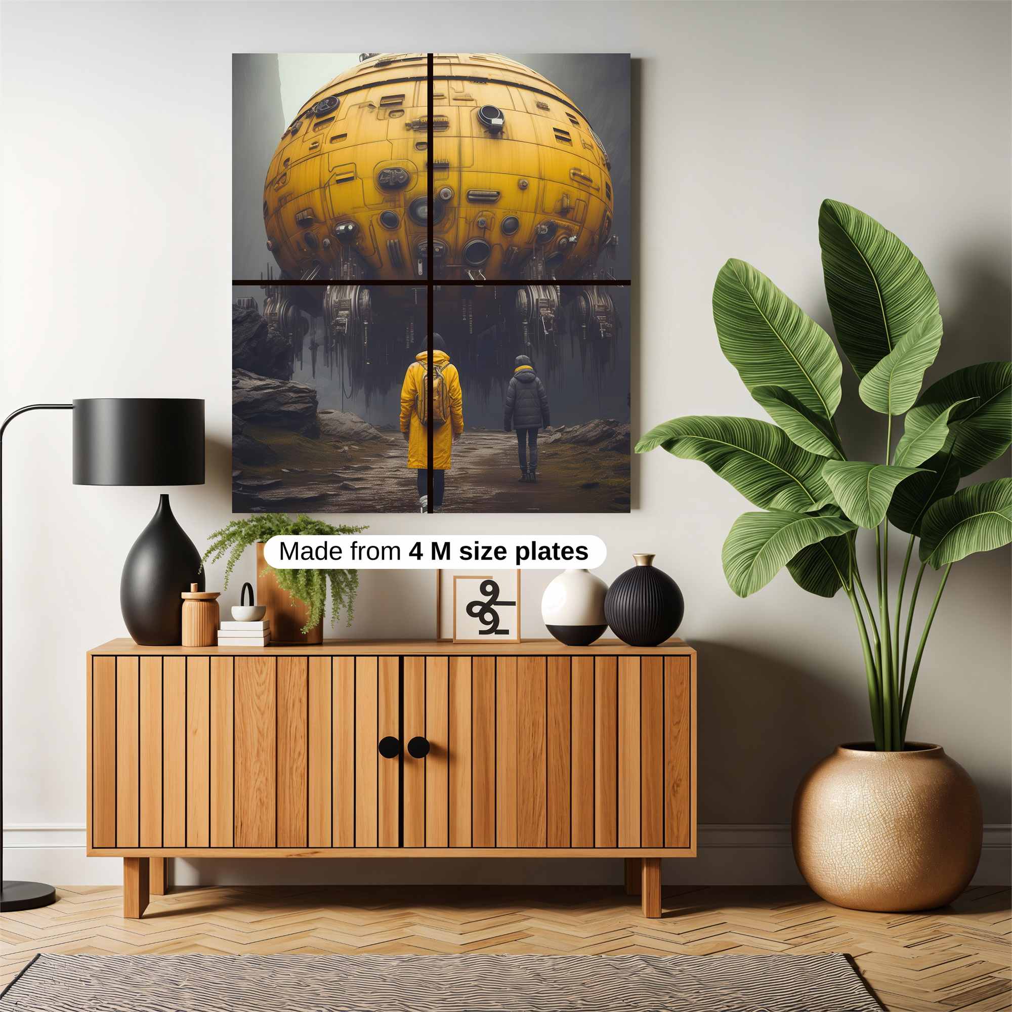 Sphere Enigma Safe Wall Magnetic / M
