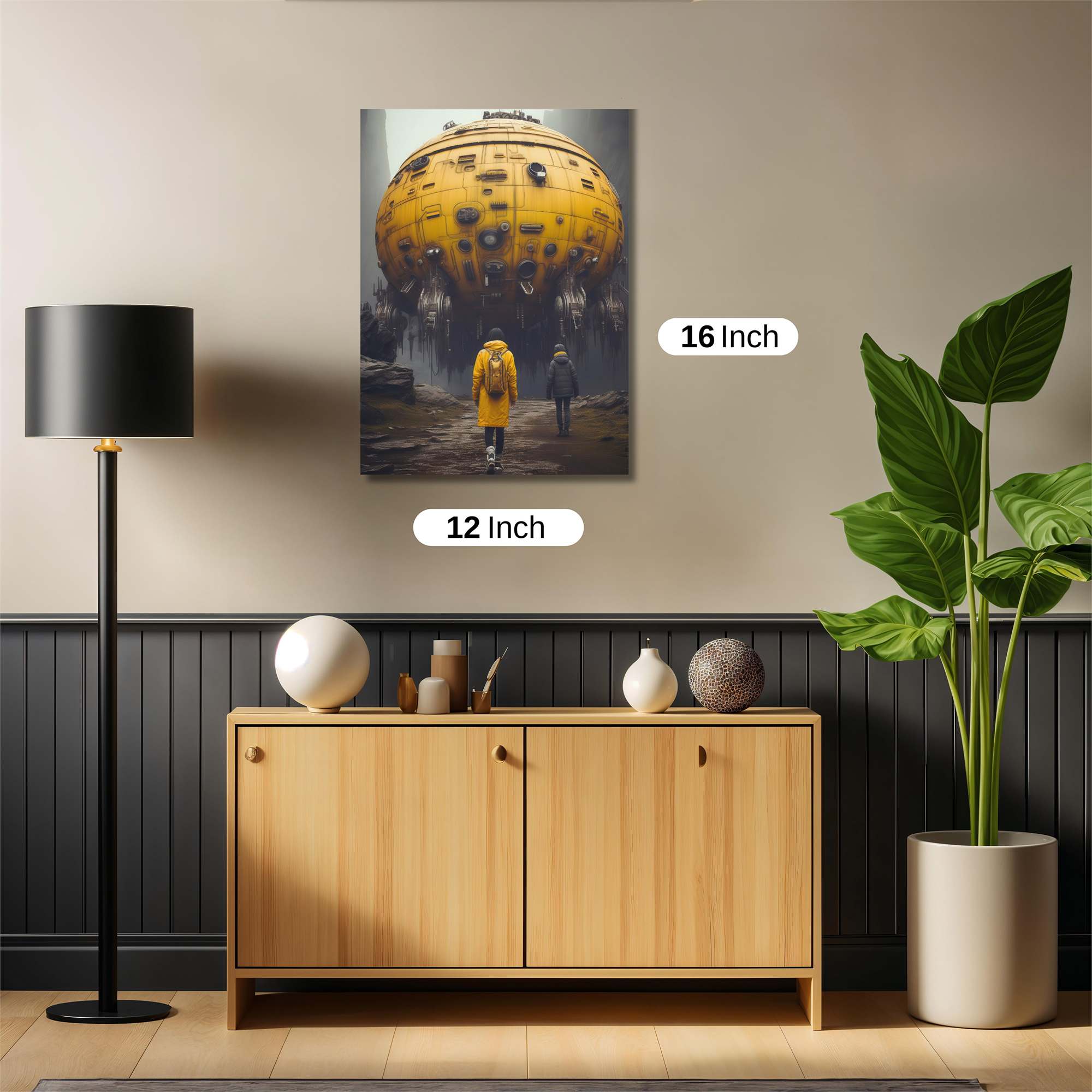 Sphere Enigma Safe Wall Magnetic / M