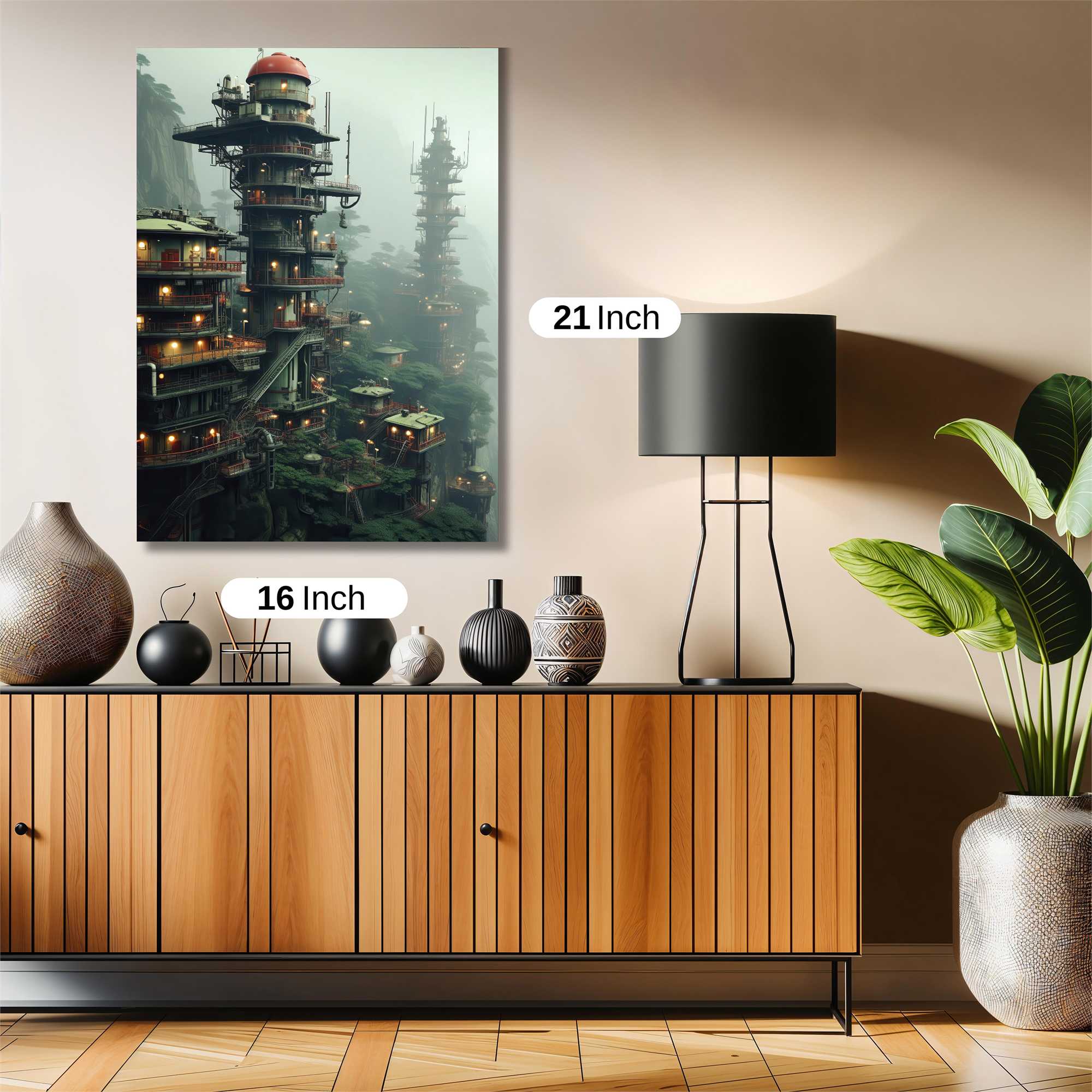 Skyward Serenity Safe Wall Magnetic / M