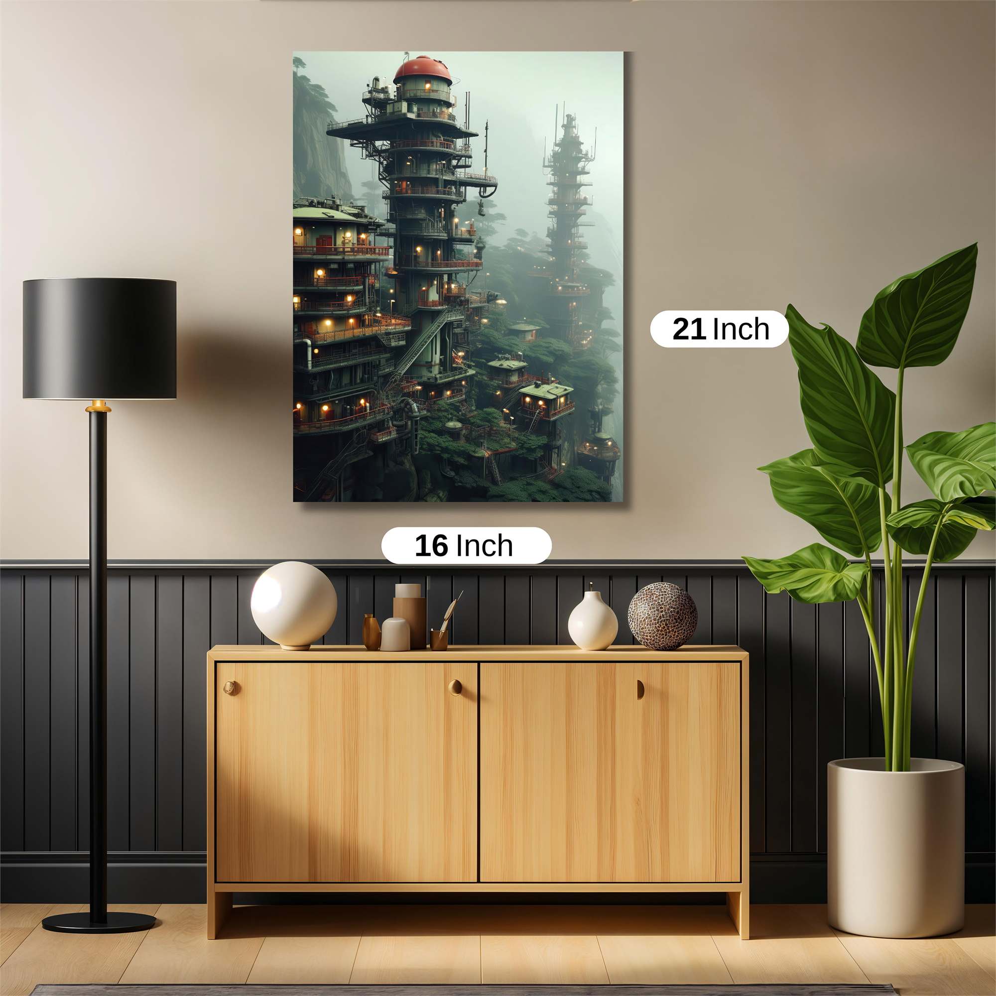 Skyward Serenity Safe Wall Magnetic / M