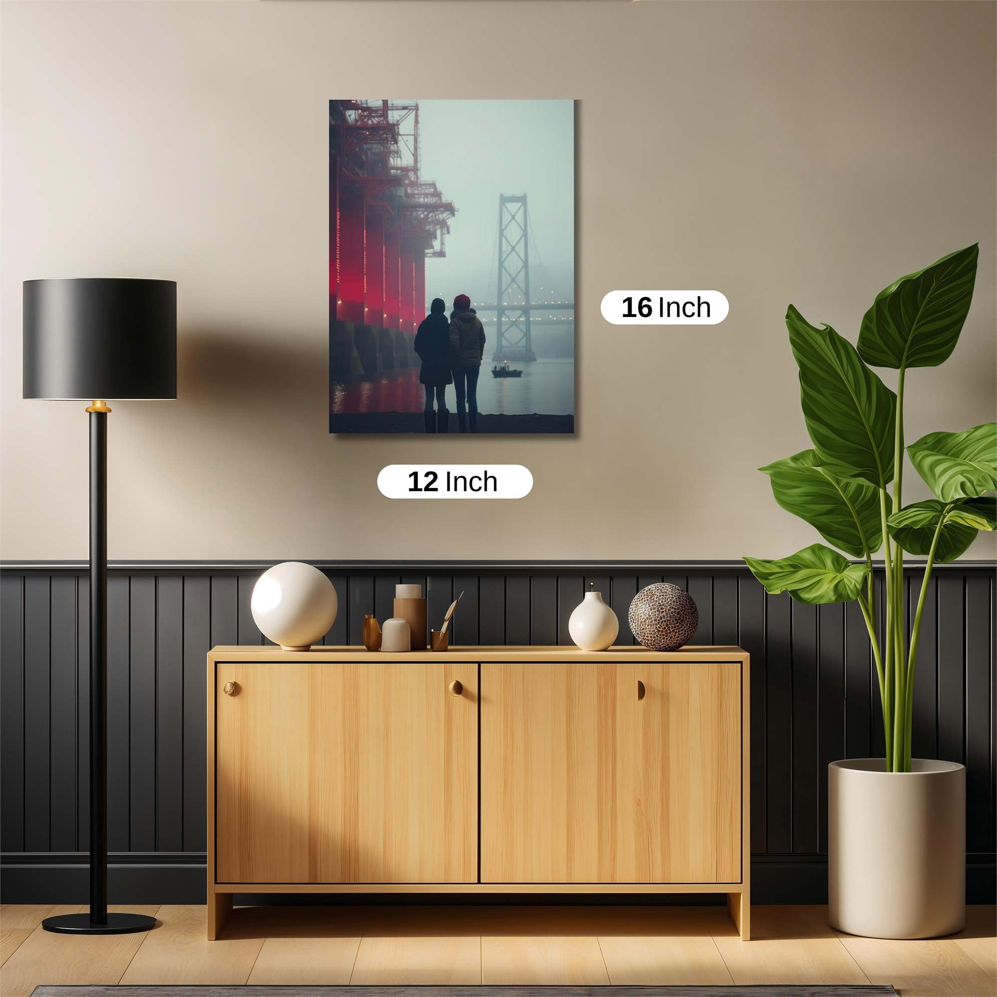 Bridge Serenity Safe Wall Magnetic / M