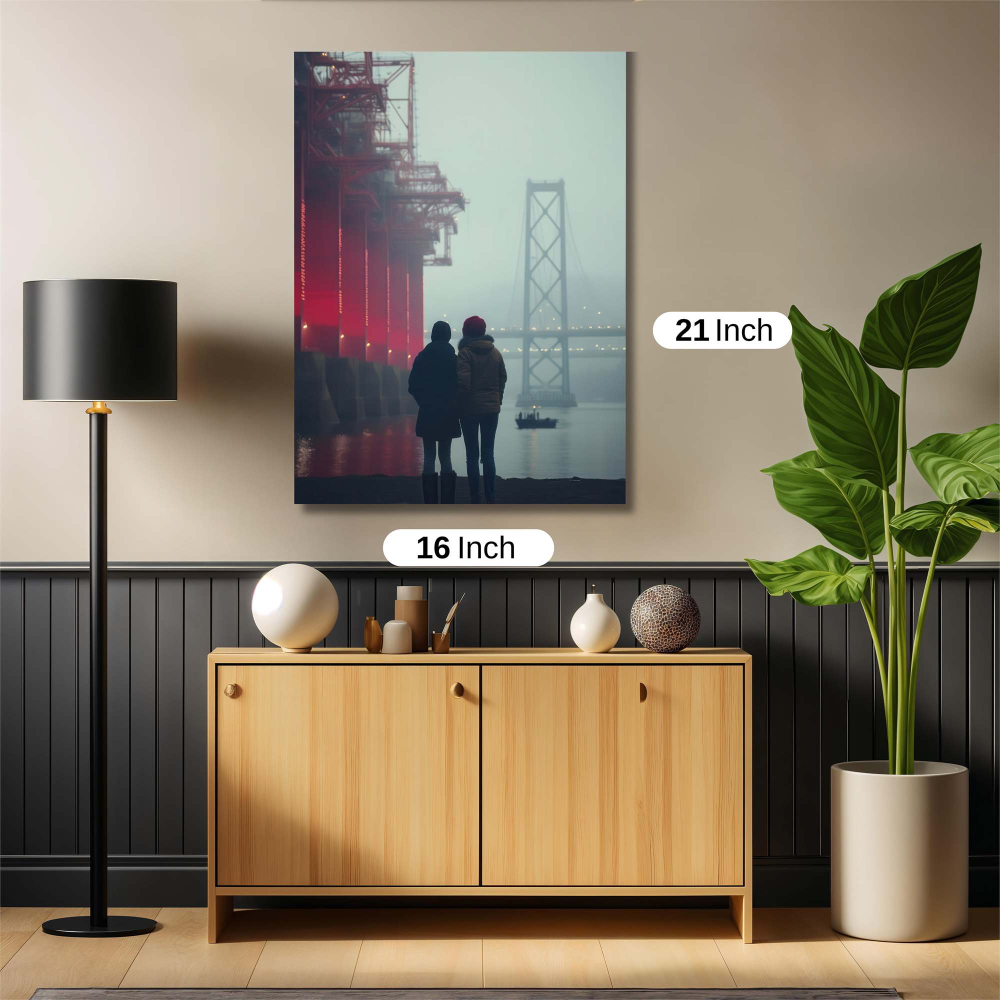 Bridge Serenity Safe Wall Magnetic / M