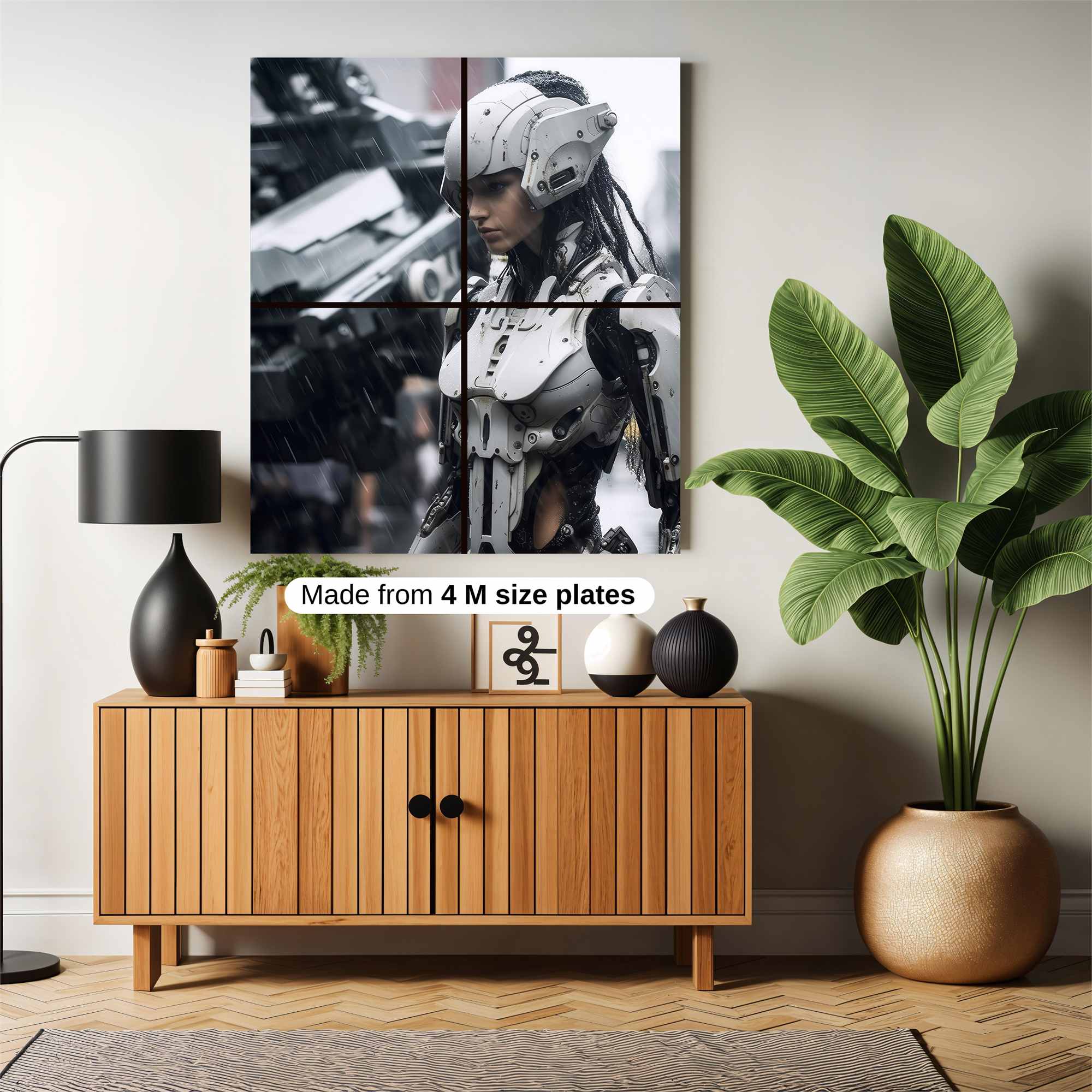 Cyberpunk Reverie Safe Wall Magnetic / M