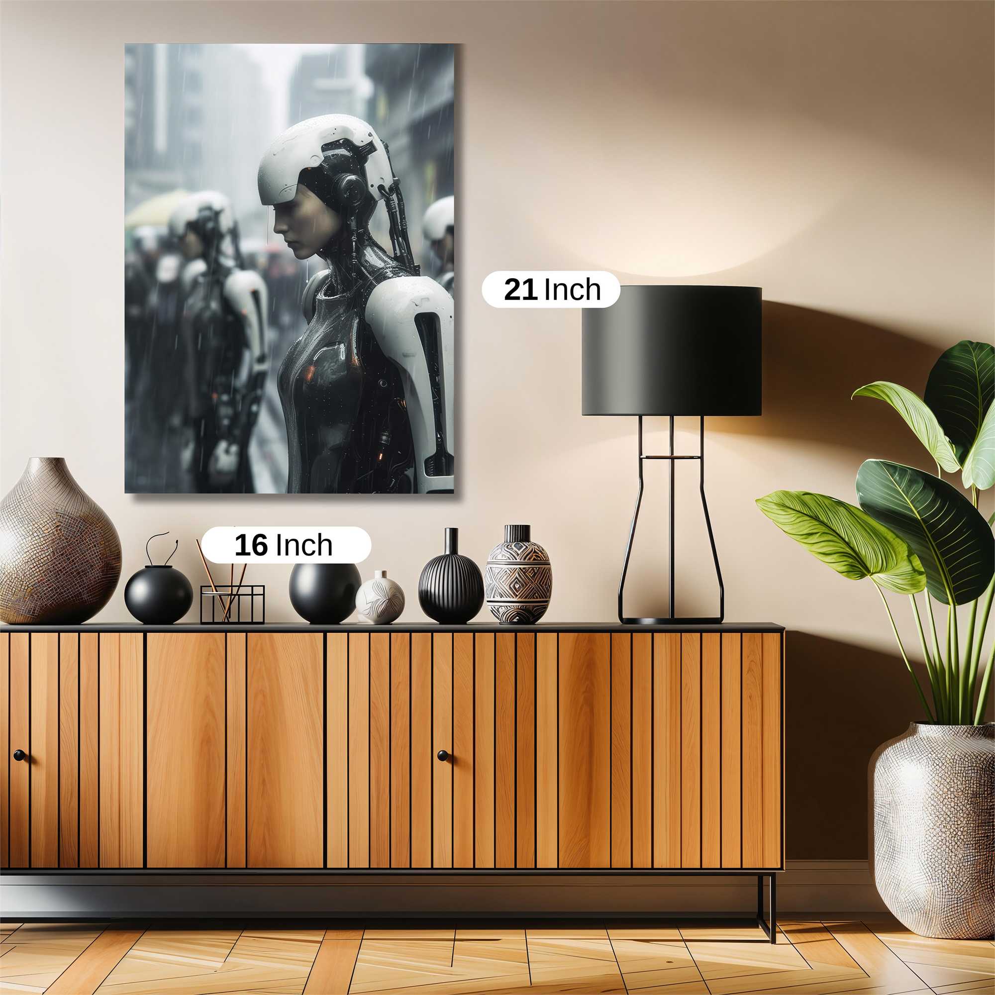 Android Melancholy Safe Wall Magnetic / M