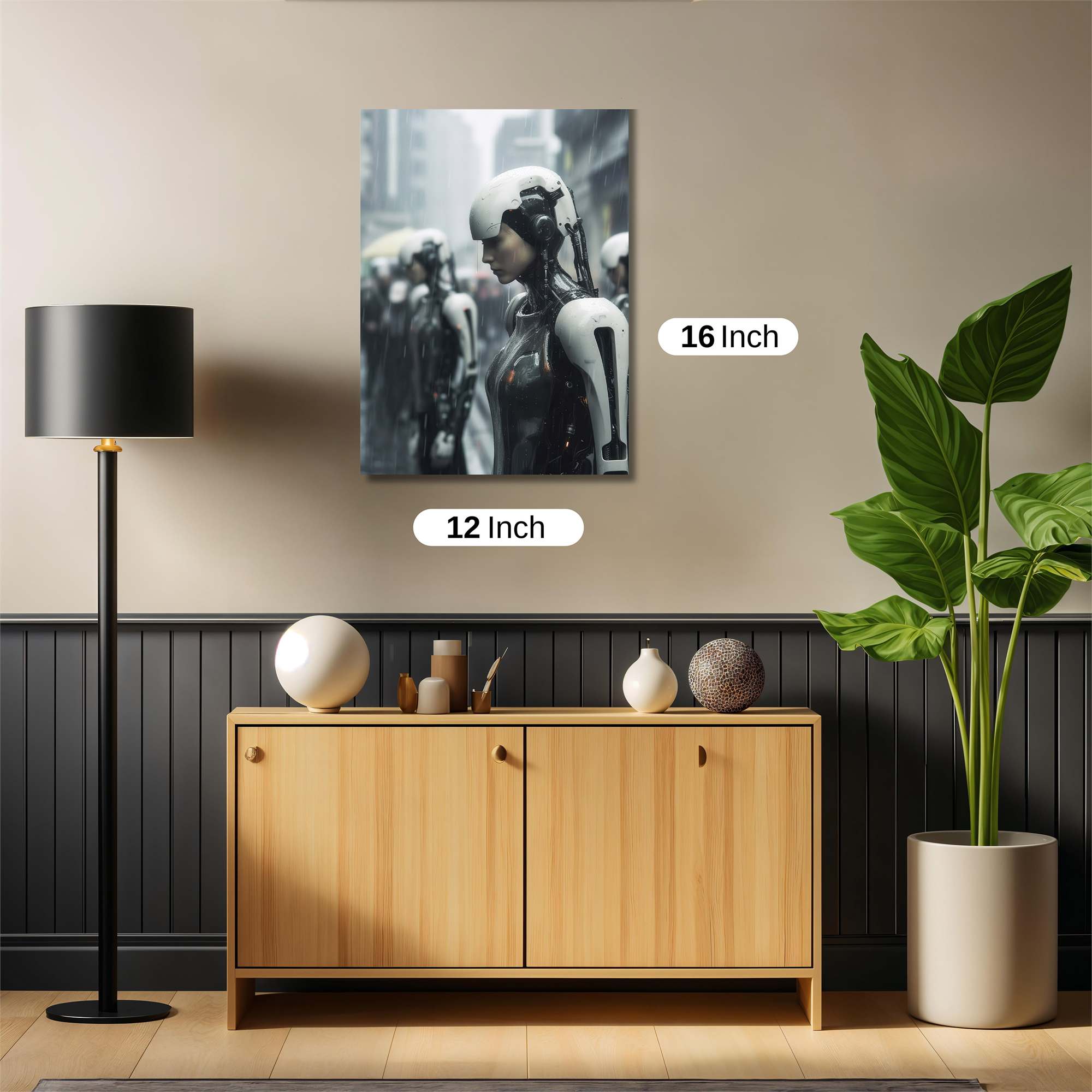 Android Melancholy Safe Wall Magnetic / M