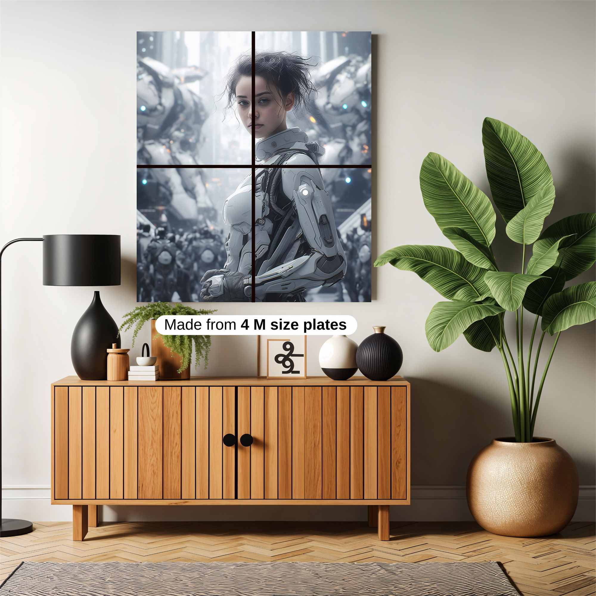 Cyber Enigma Safe Wall Magnetic / M