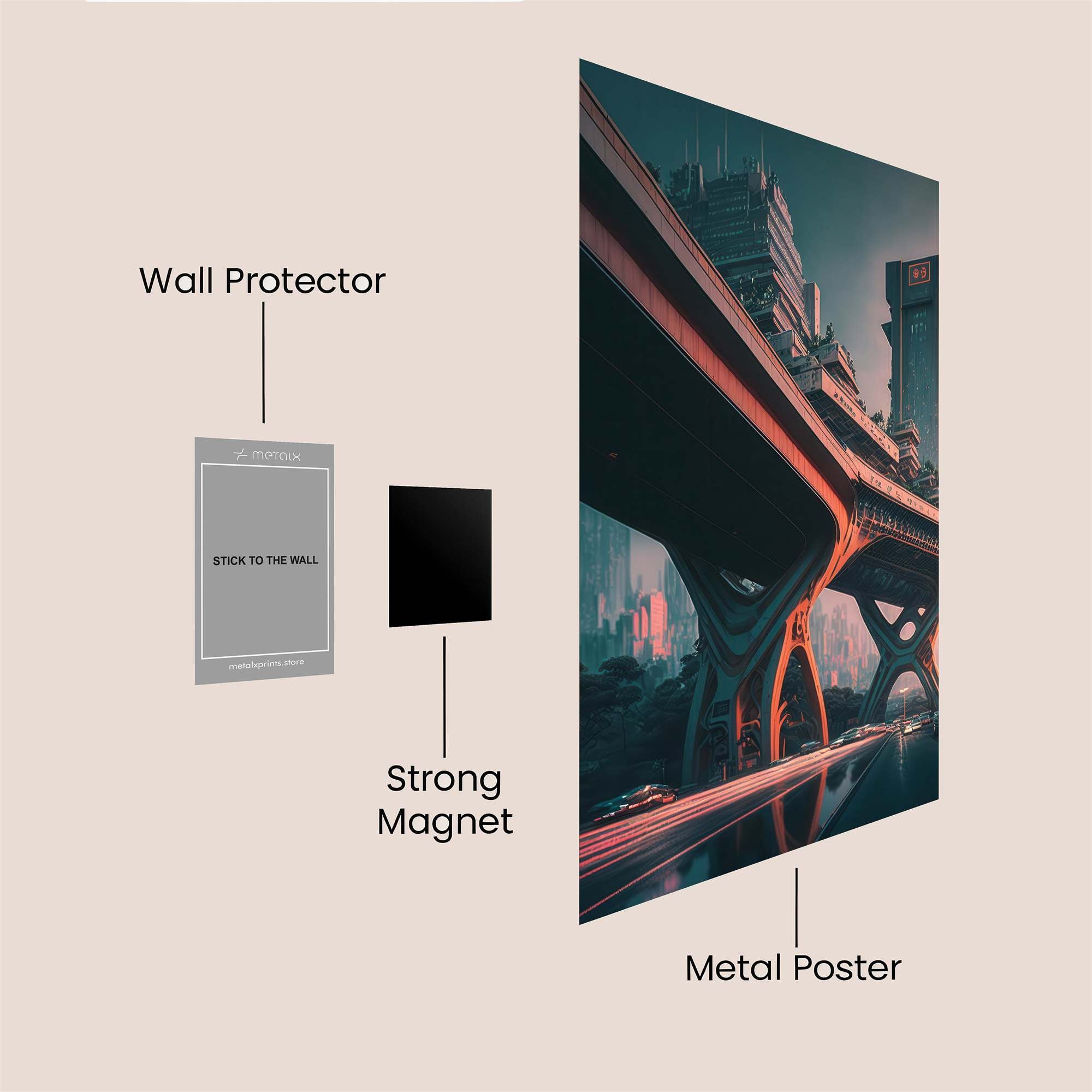 Cyberpunk Serenity Safe Wall Magnetic / M