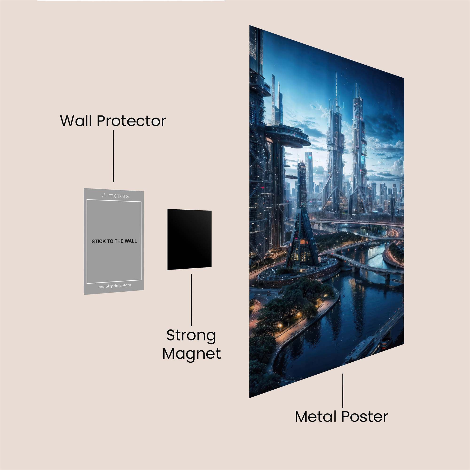 Cyber Haven Safe Wall Magnetic / M