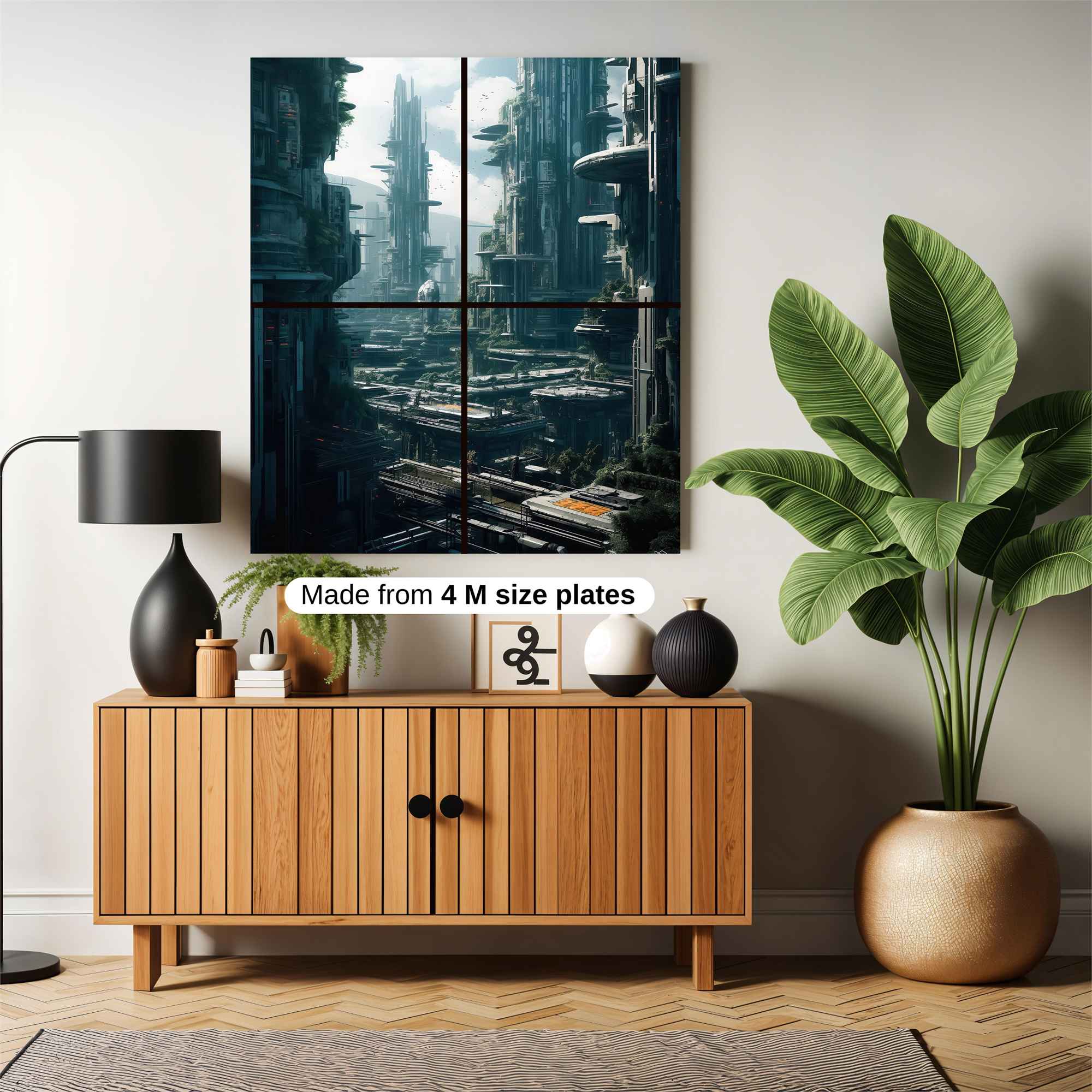 Cyber Ruin Safe Wall Magnetic / M