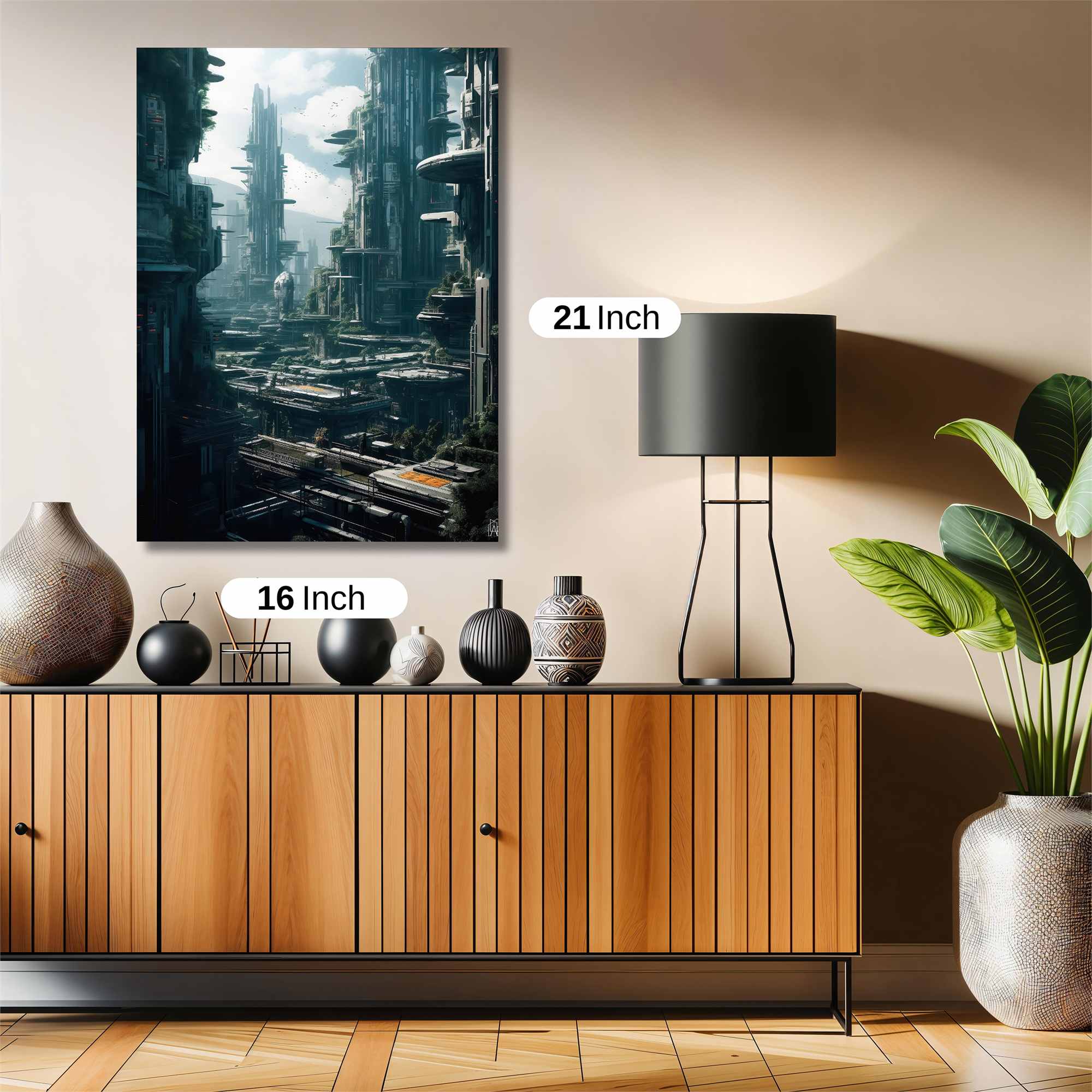 Cyber Ruin Safe Wall Magnetic / M