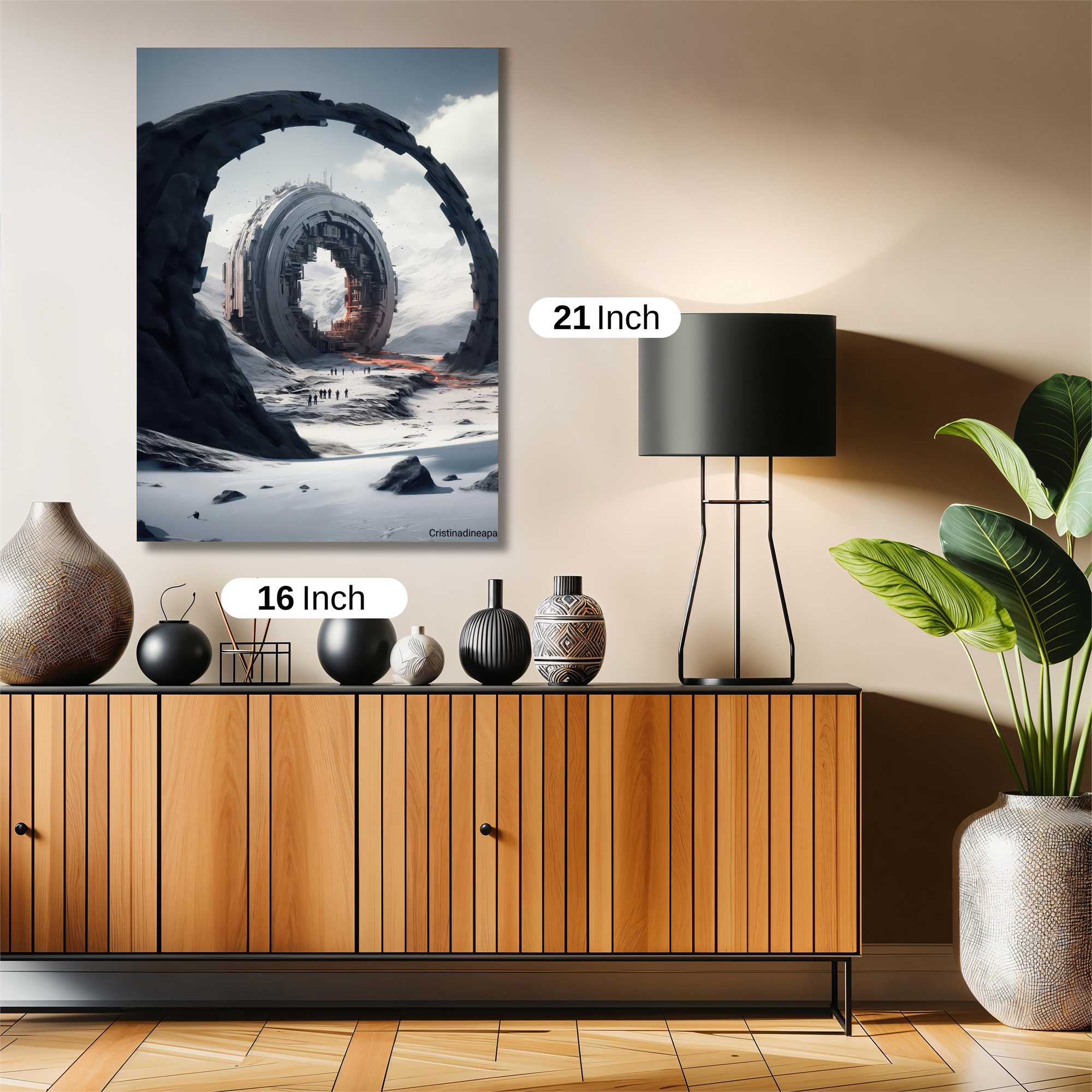 Portal Serenity Safe Wall Magnetic / M