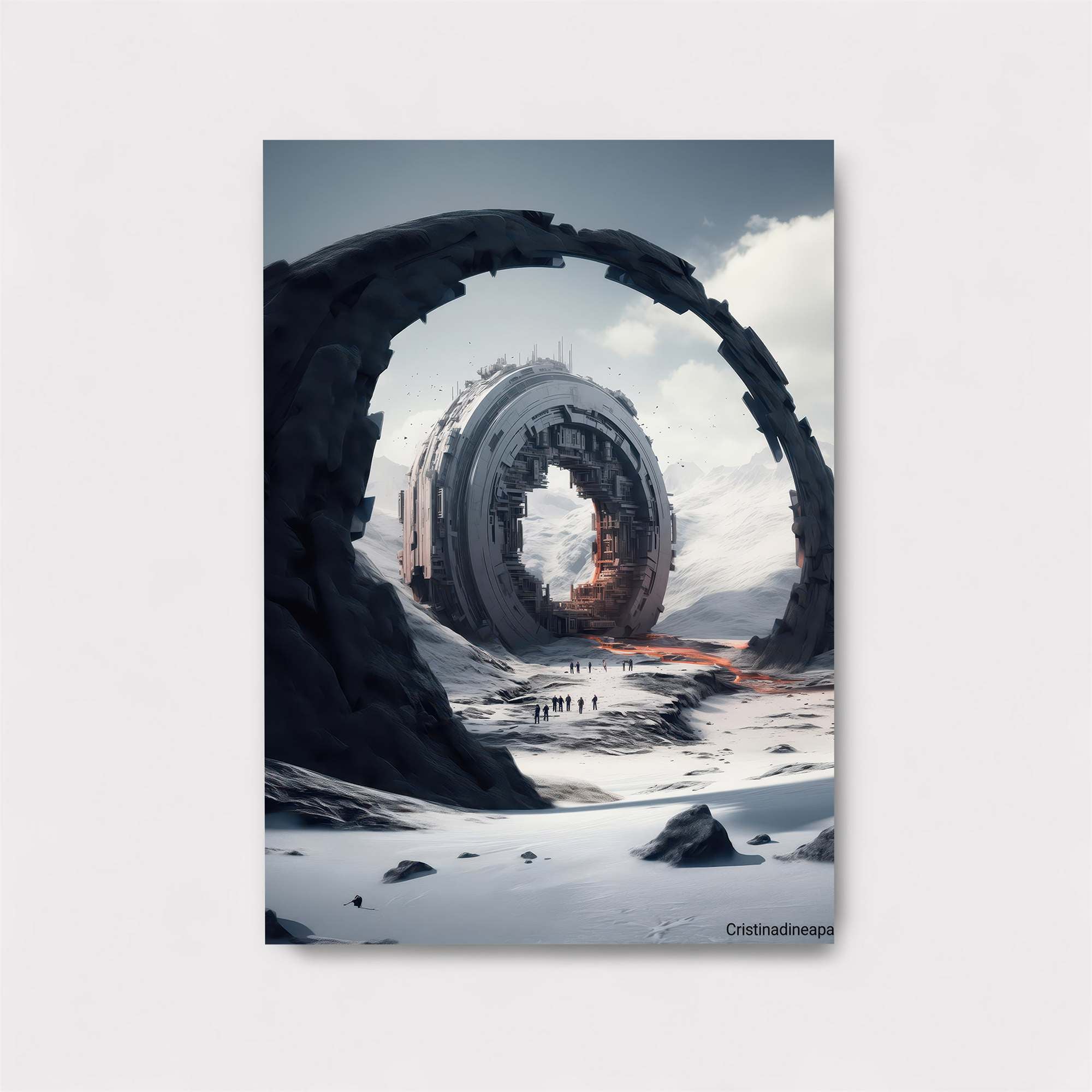 Portal Serenity Safe Wall Magnetic / M