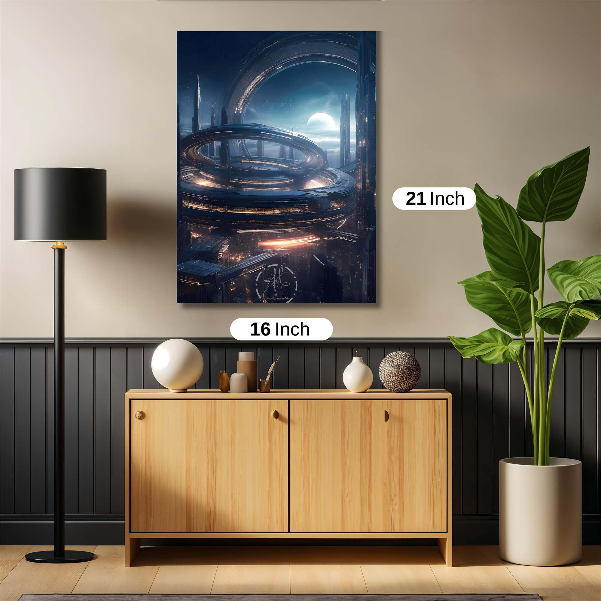 Orbital Serenity Safe Wall Magnetic / M