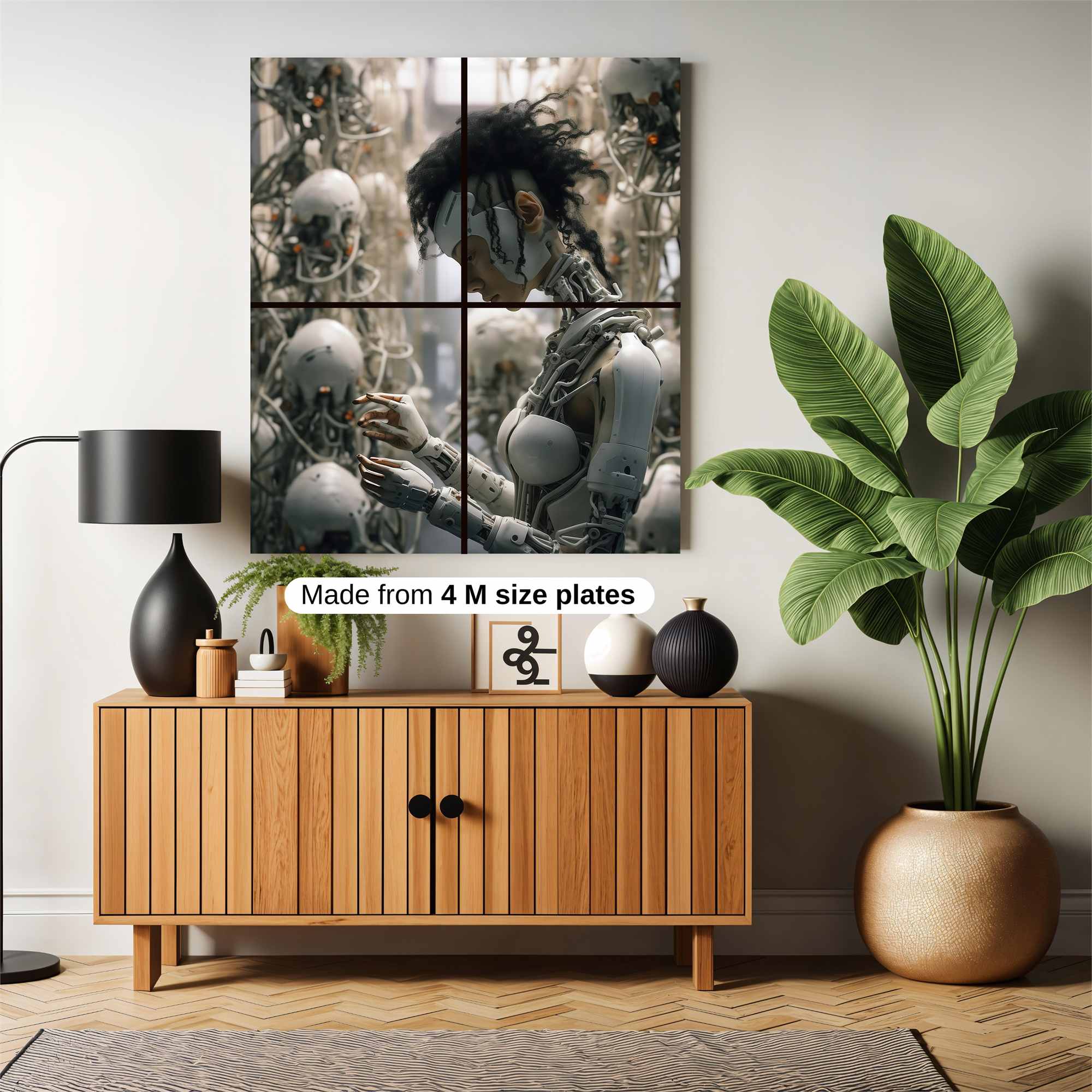 Cyber Enigma Safe Wall Magnetic / M