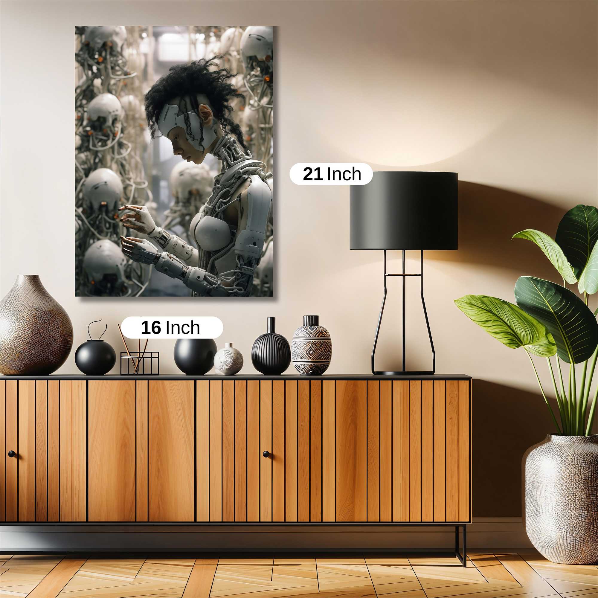 Cyber Enigma Safe Wall Magnetic / M