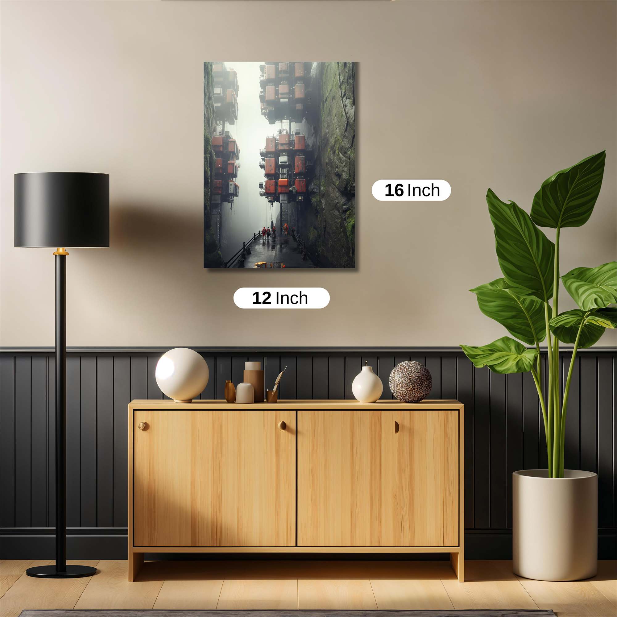 Skyward Echoes Safe Wall Magnetic / M