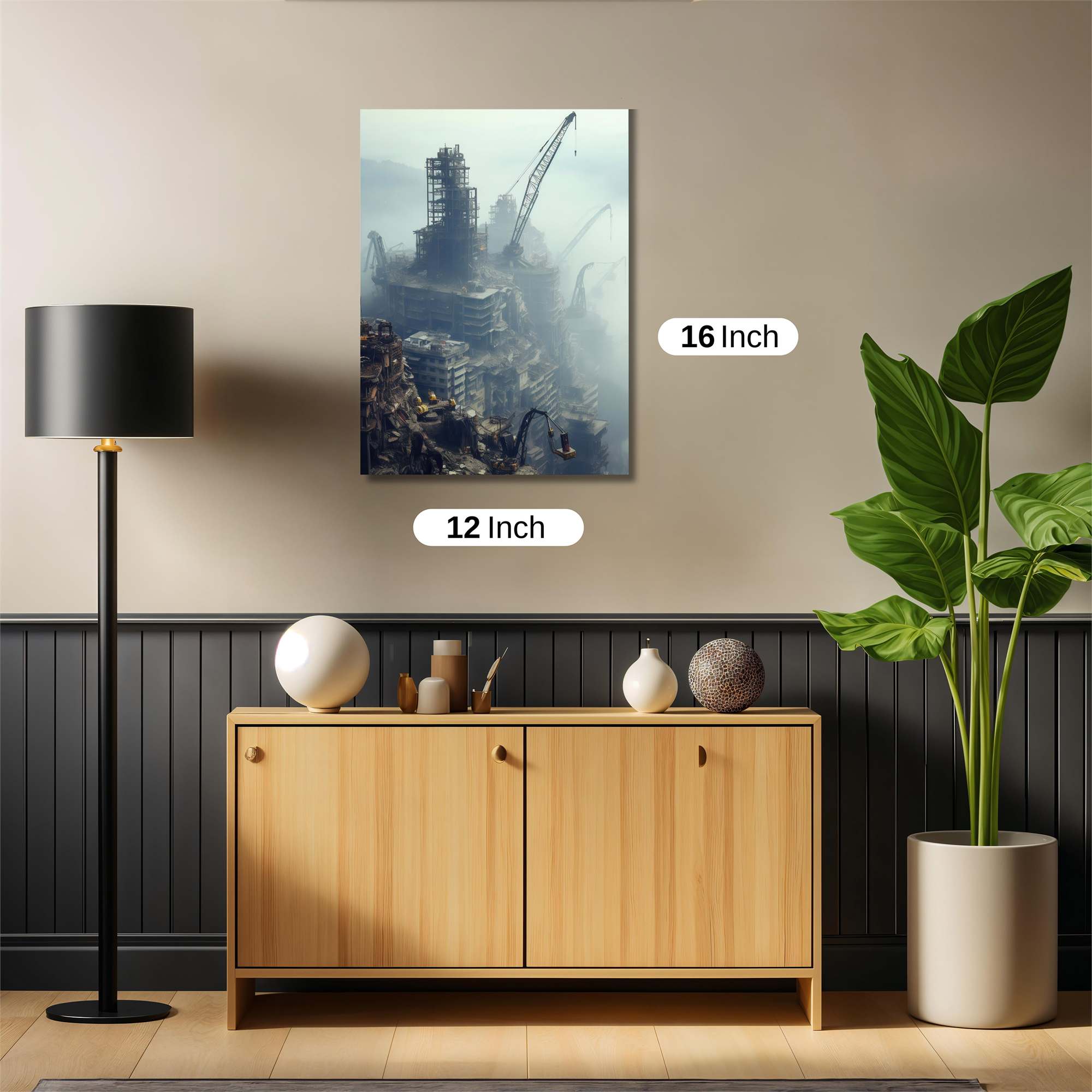 Construction Fog Safe Wall Magnetic / M