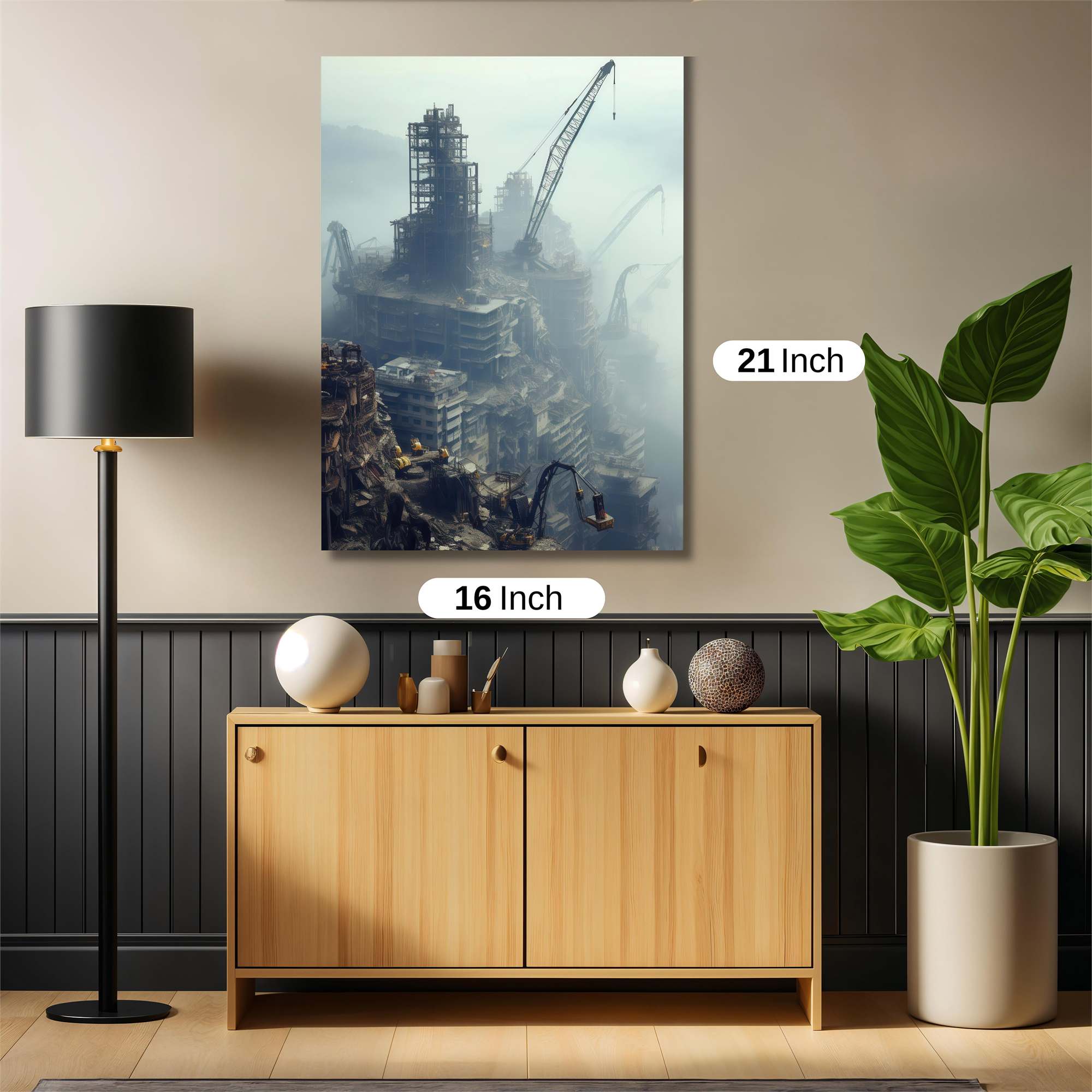 Construction Fog Safe Wall Magnetic / M