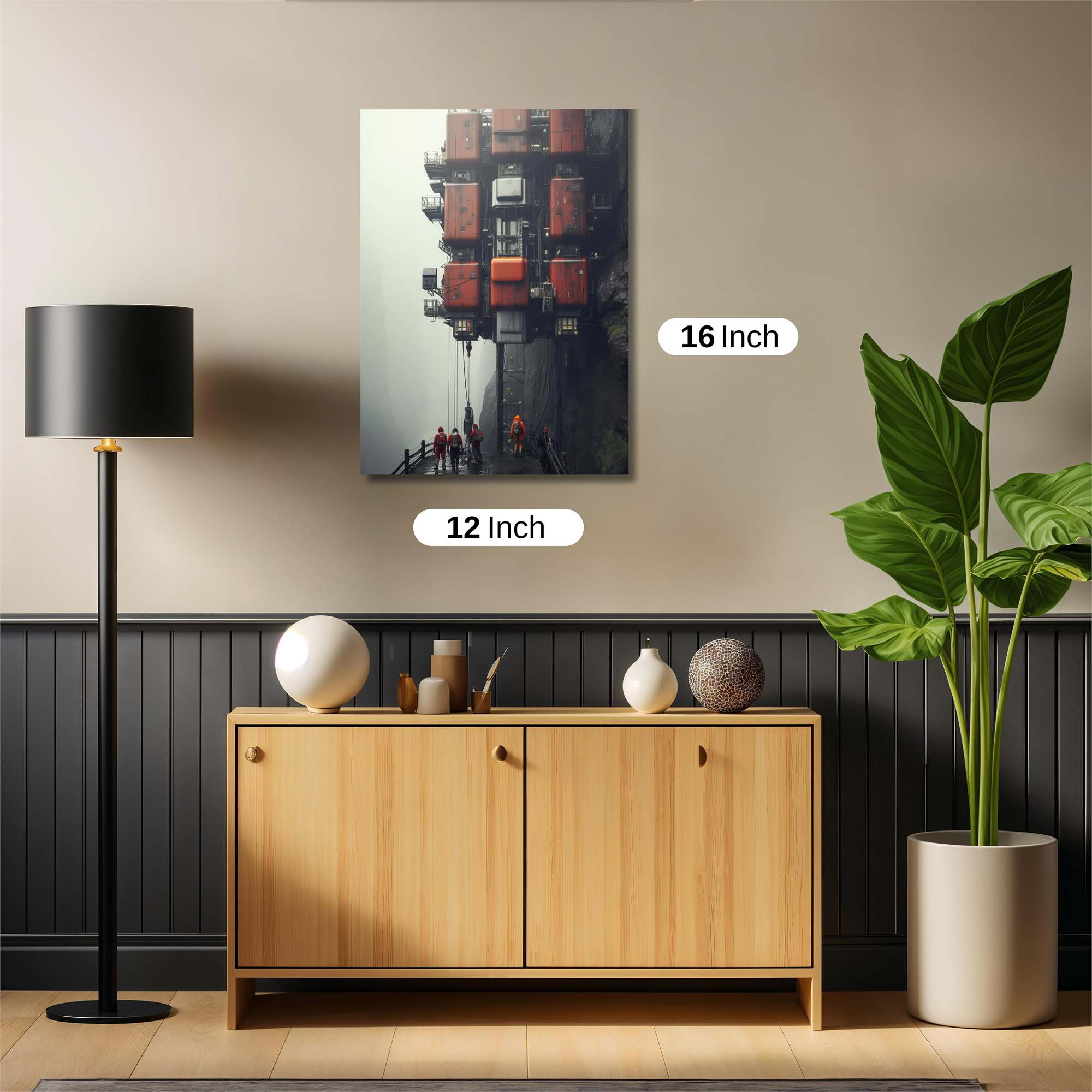 Lift Precarious Safe Wall Magnetic / M