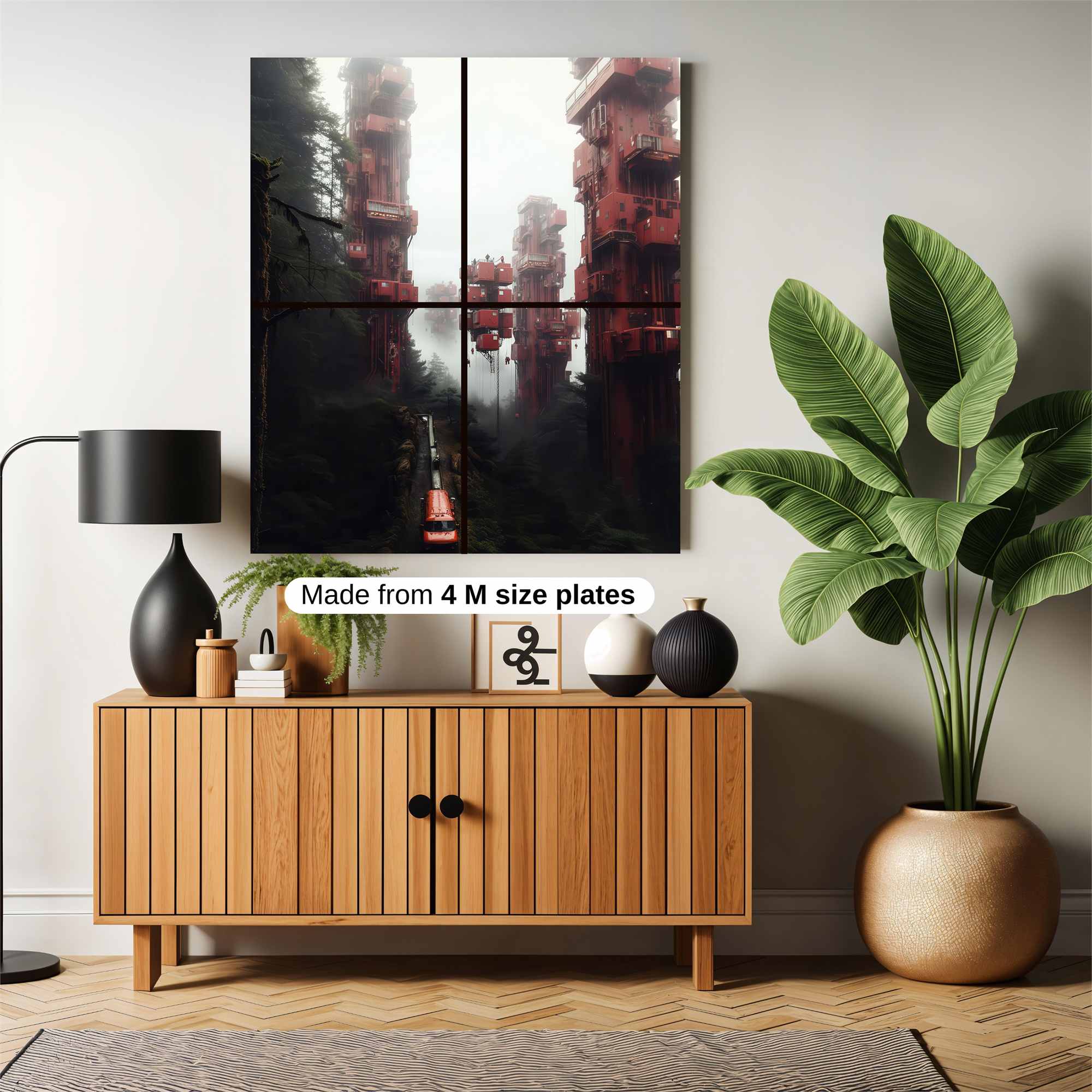 Crimson Enigma Safe Wall Magnetic / M