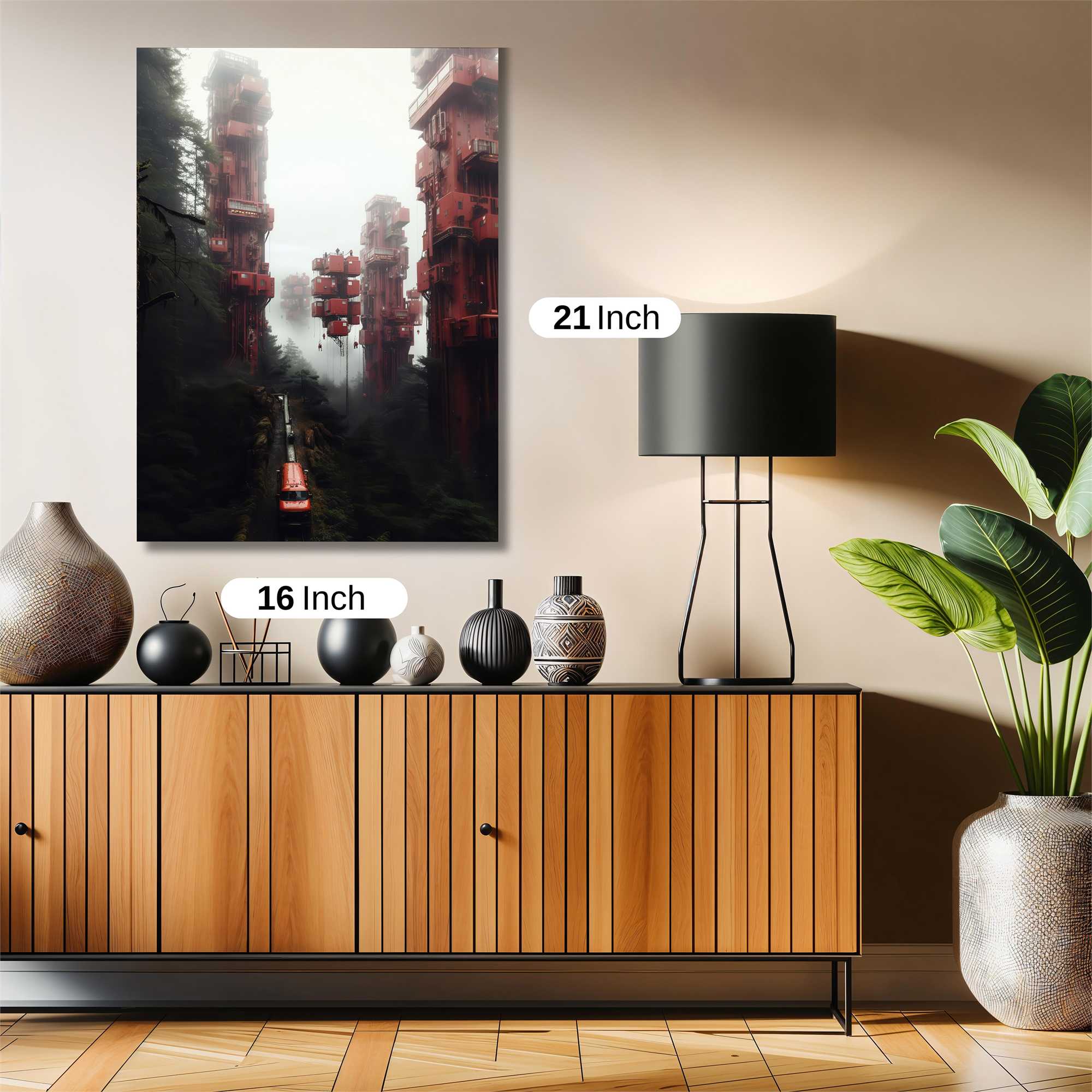 Crimson Enigma Safe Wall Magnetic / M