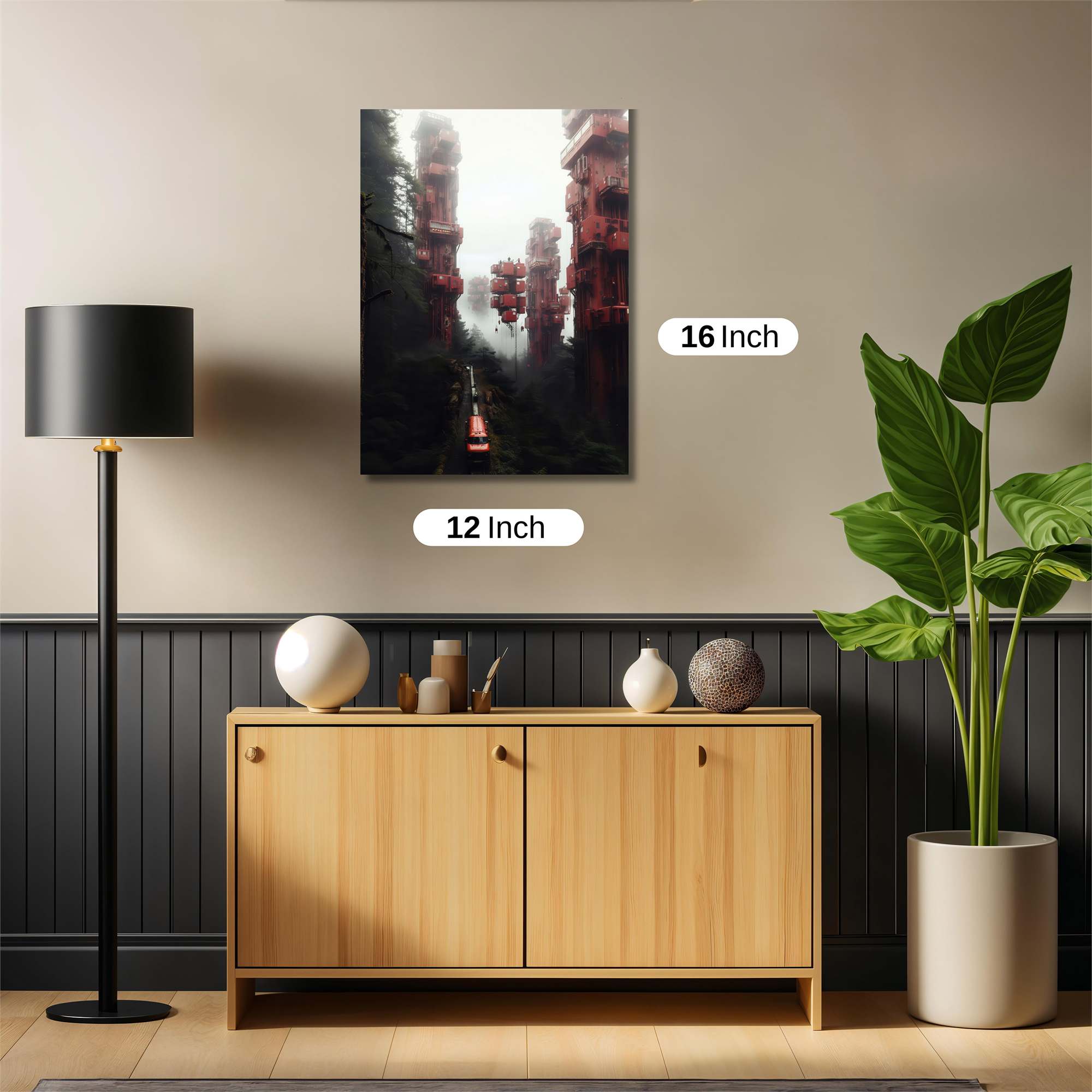 Crimson Enigma Safe Wall Magnetic / M