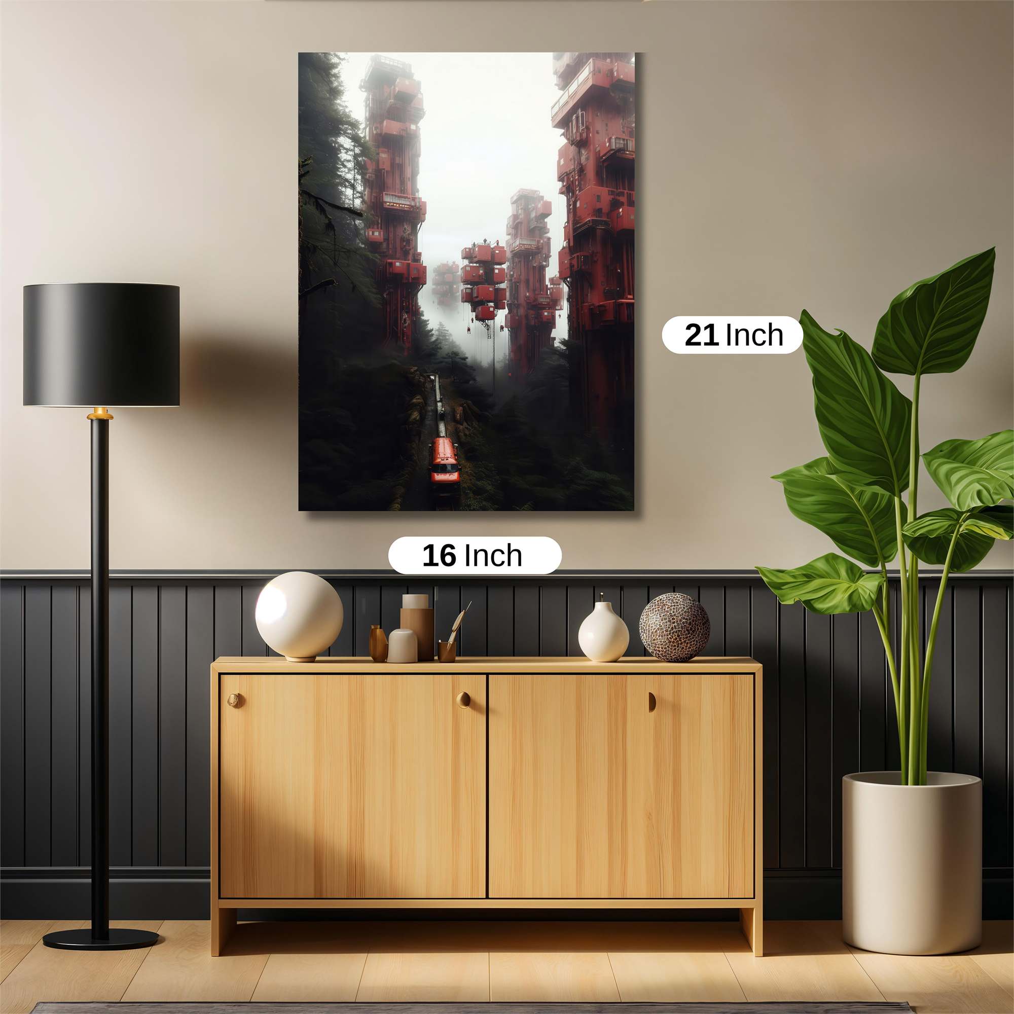 Crimson Enigma Safe Wall Magnetic / M