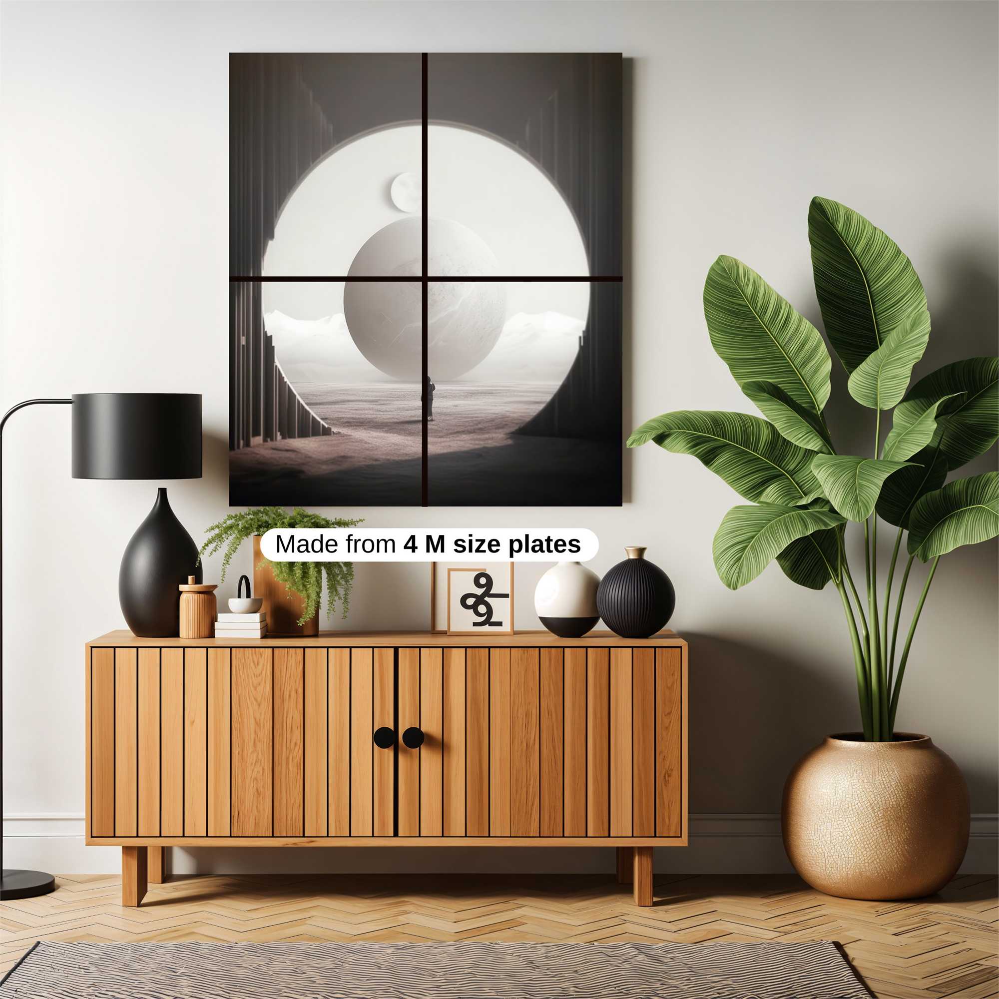 Sphere Solitude Safe Wall Magnetic / M