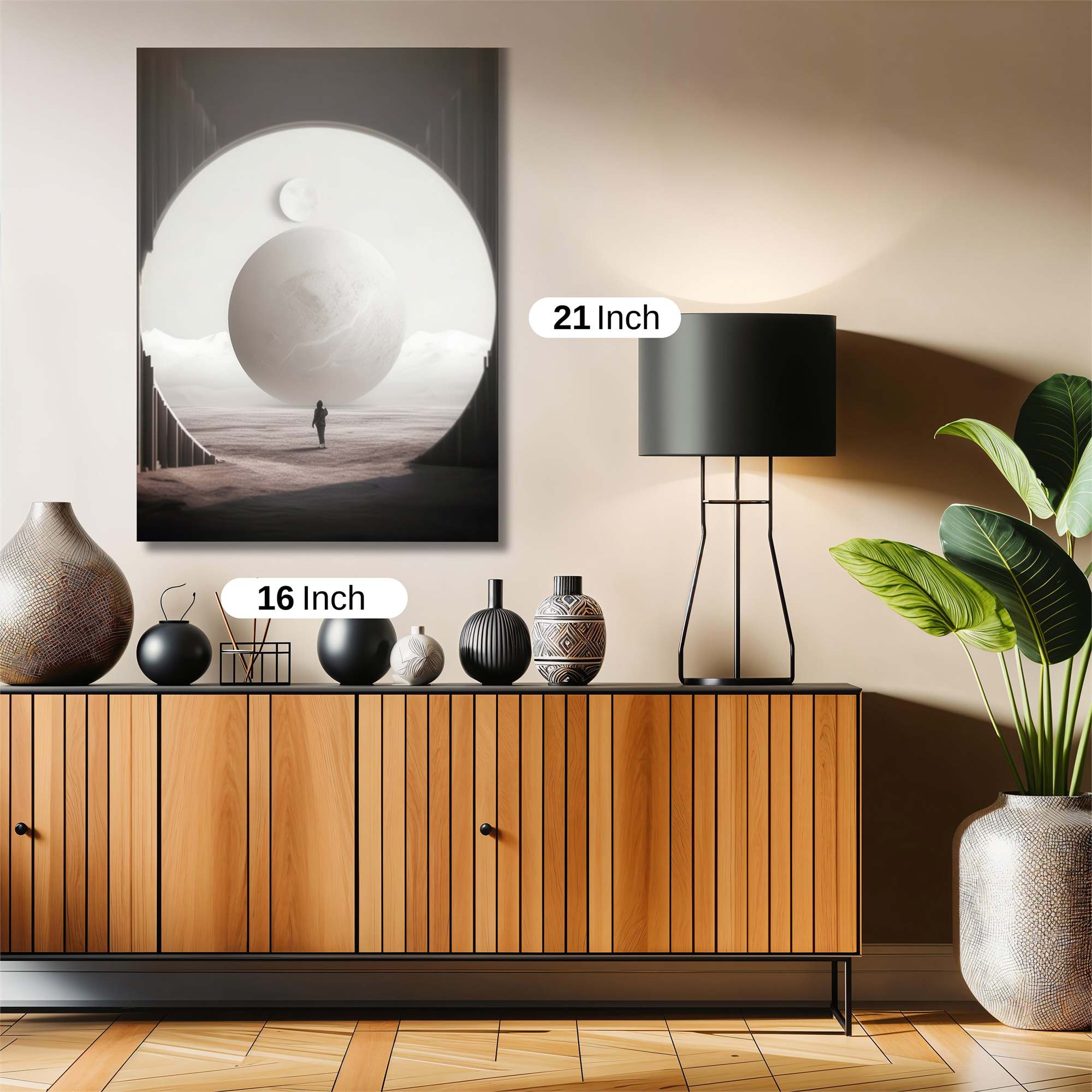 Sphere Solitude Safe Wall Magnetic / M