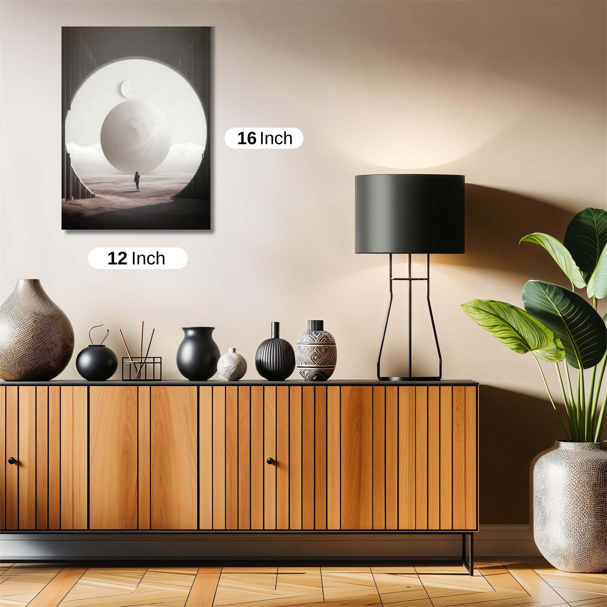 Sphere Solitude Safe Wall Magnetic / M