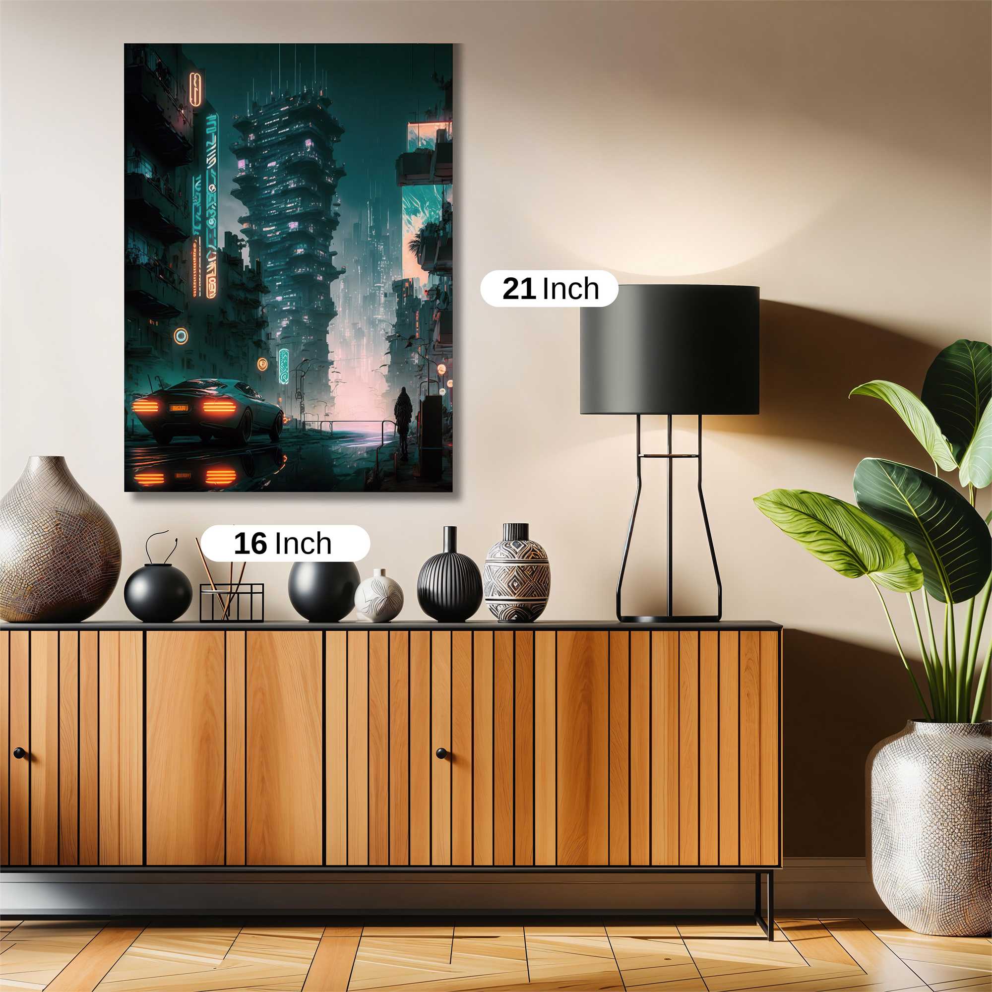 Cyberpunk Dream Safe Wall Magnetic / M