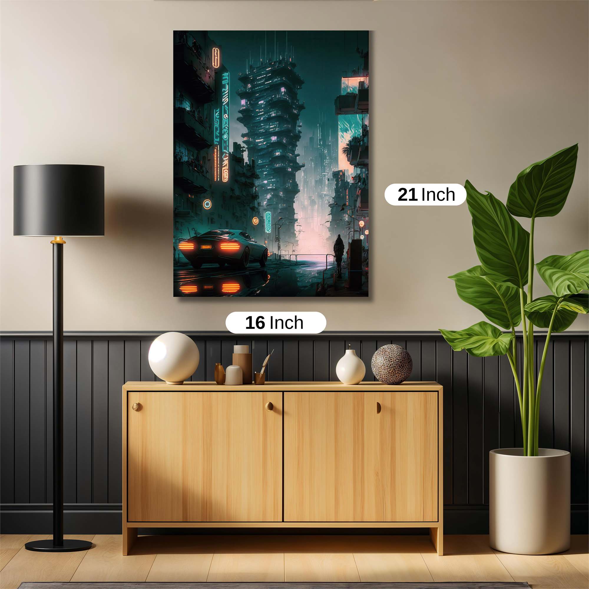 Cyberpunk Dream Safe Wall Magnetic / M