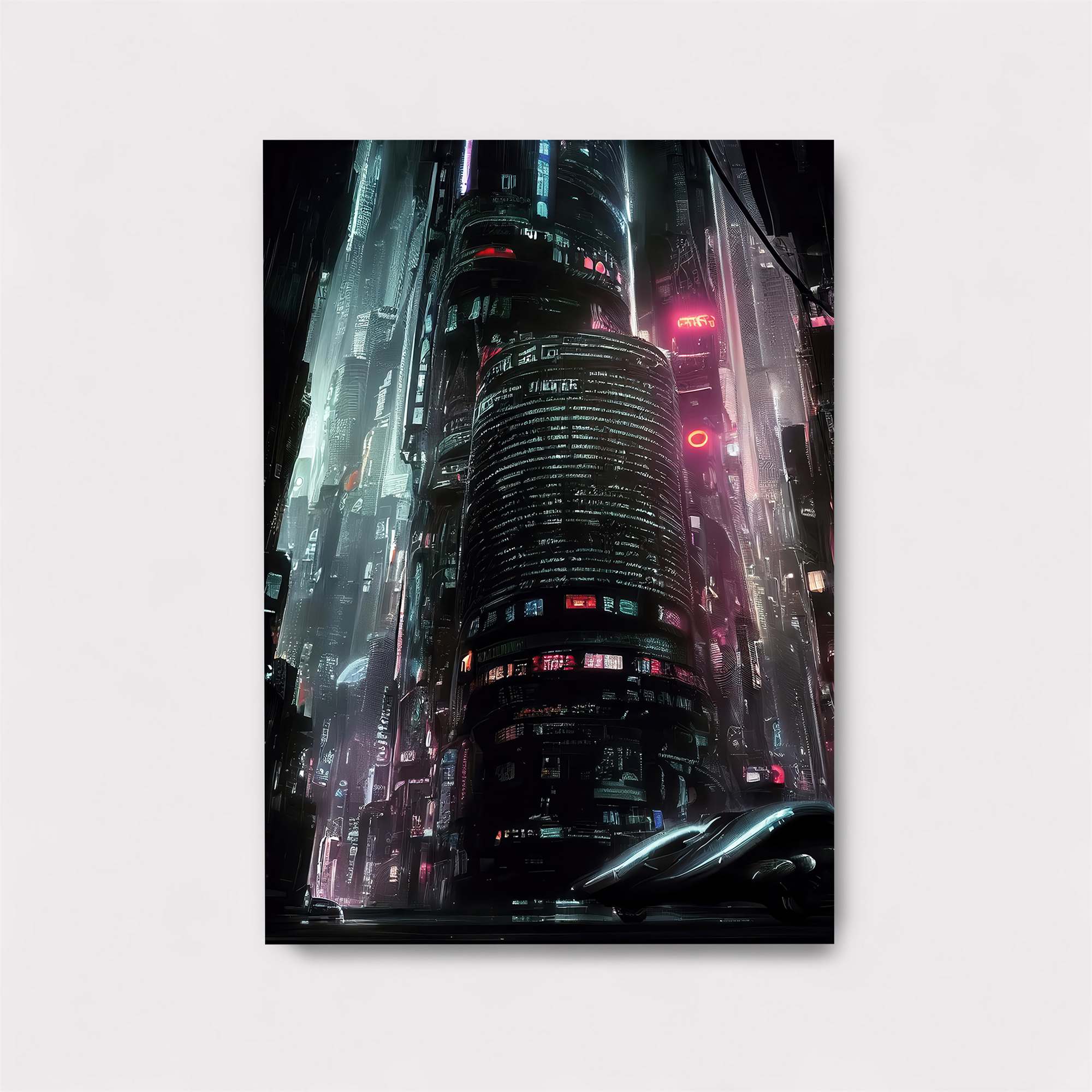 Cyberpunk Dreamscape Safe Wall Magnetic / M