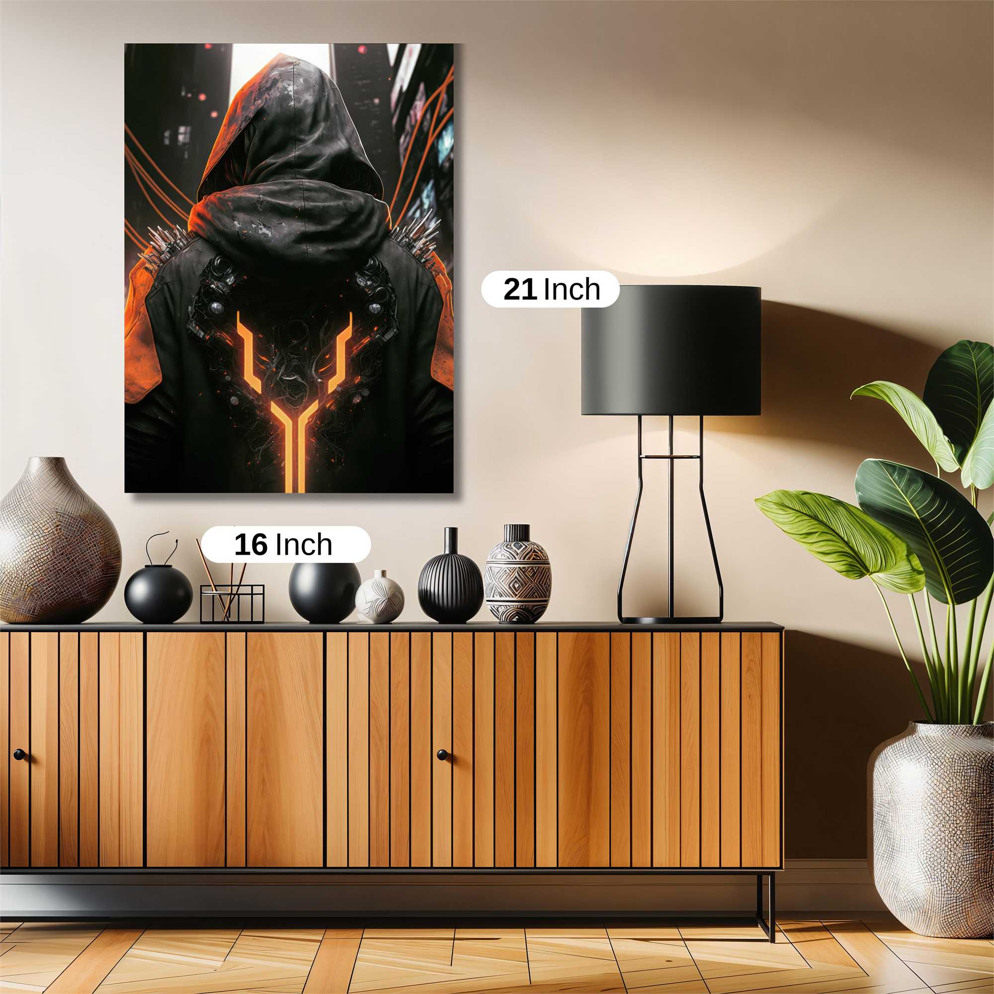 Cyberpunk Enigma Safe Wall Magnetic / M