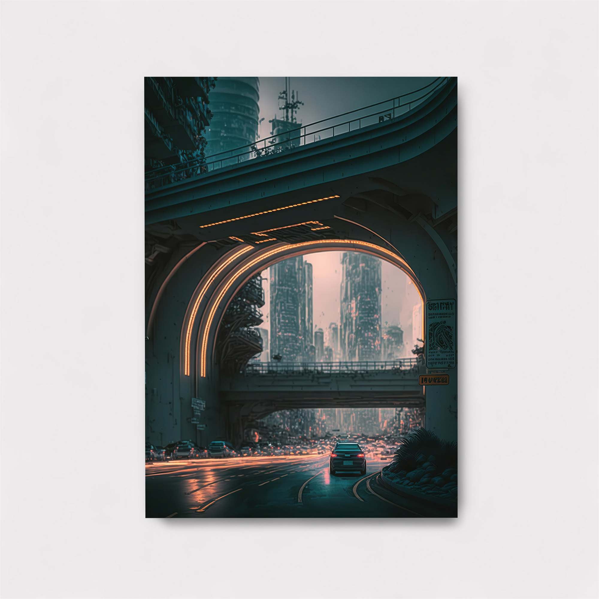 Cyber Serenity Safe Wall Magnetic / M