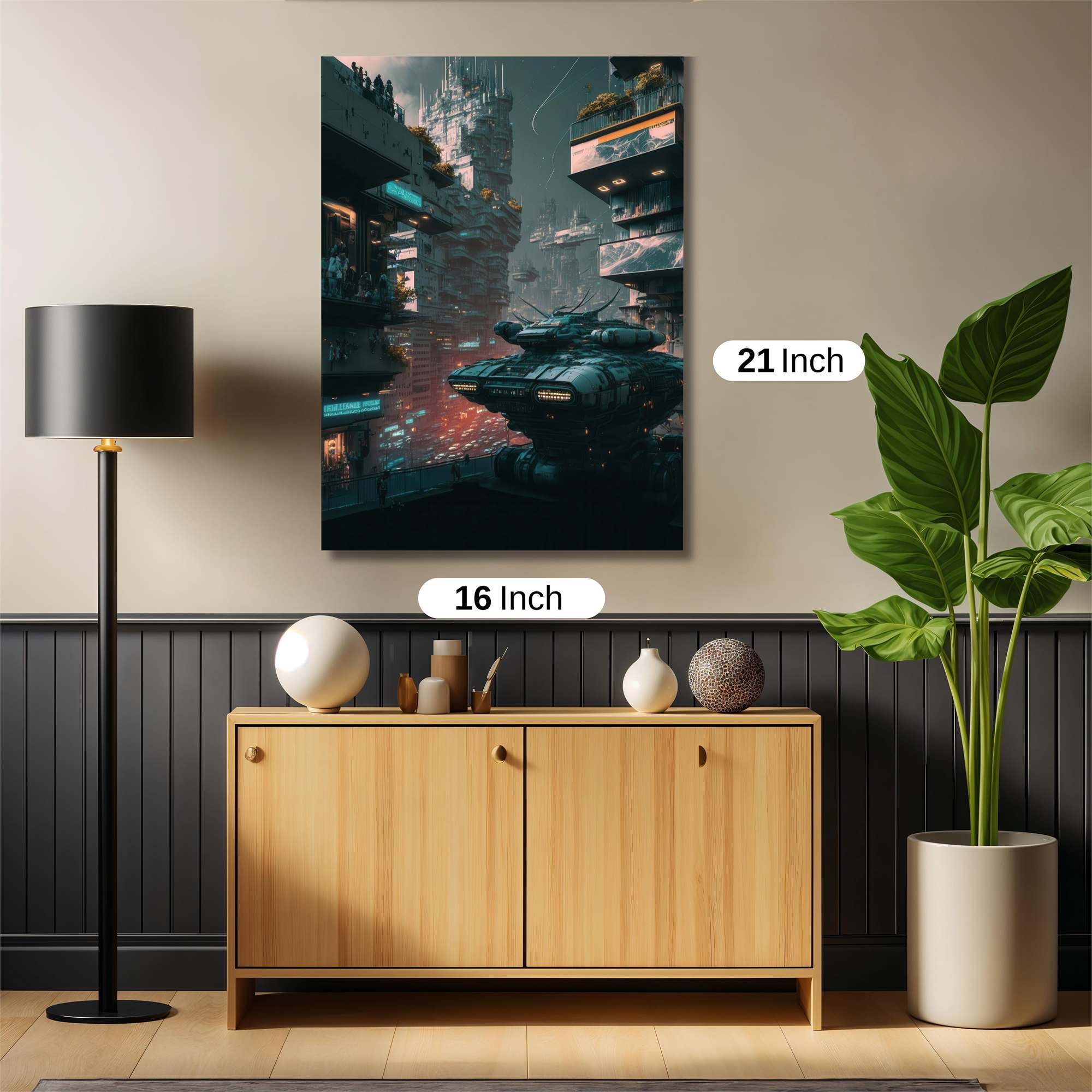 Cyberpunk Chaos Safe Wall Magnetic / M