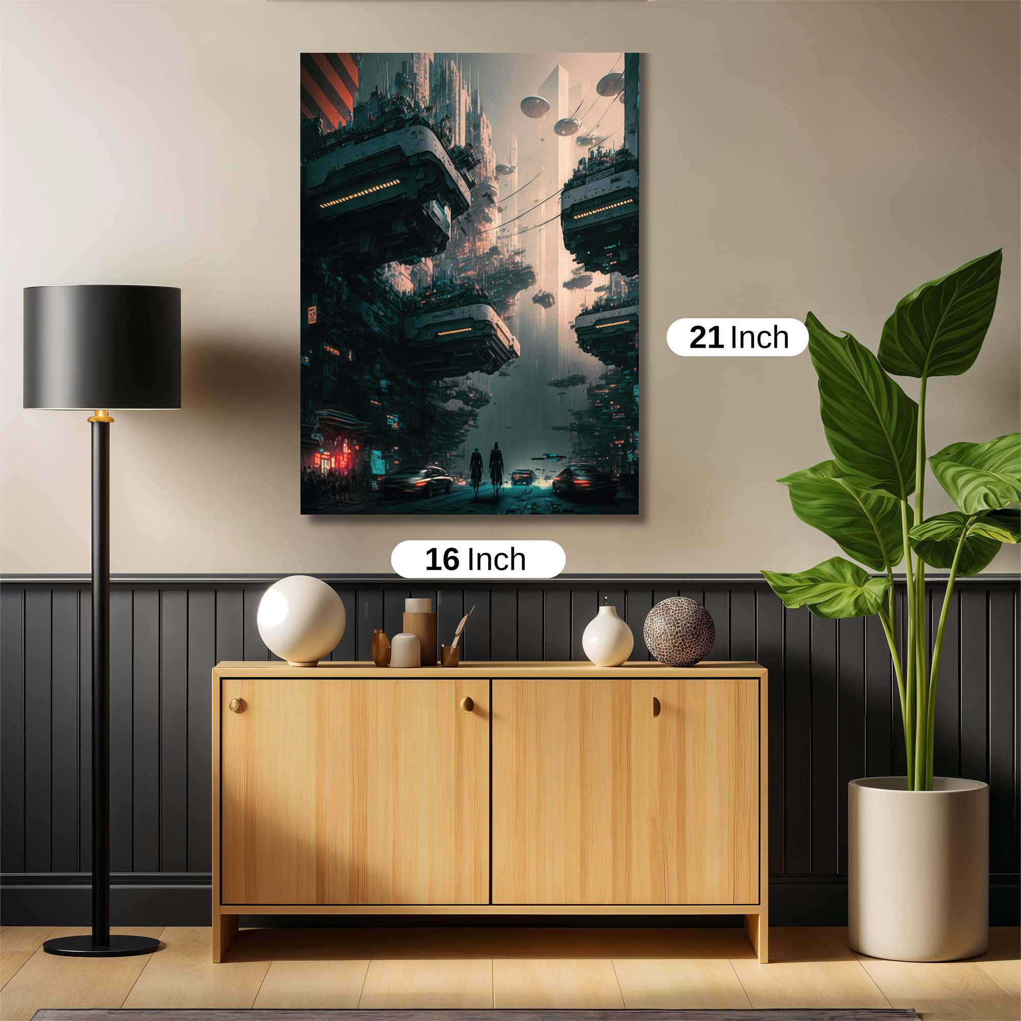 Cyberpunk Serenity Safe Wall Magnetic / M