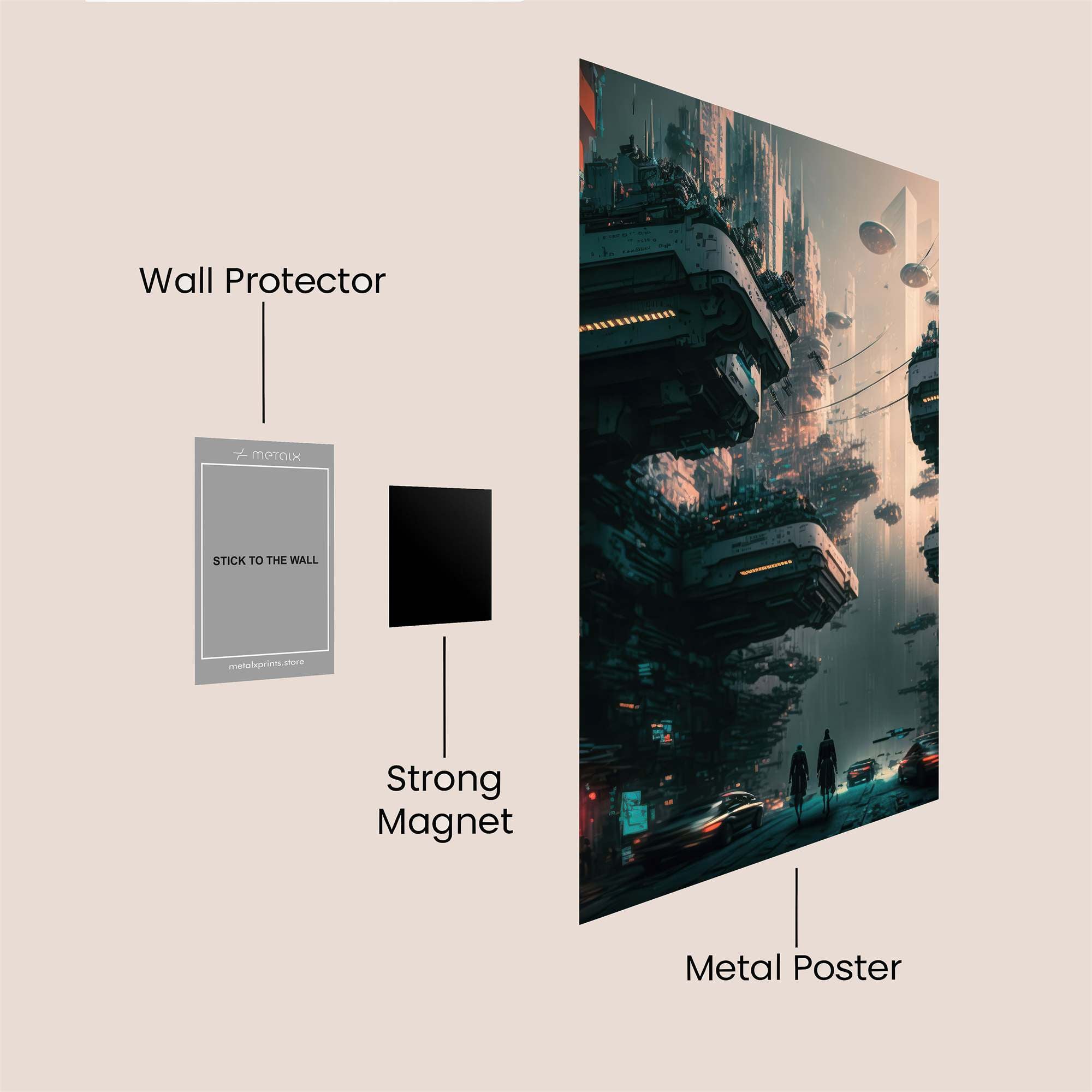 Cyberpunk Serenity Safe Wall Magnetic / M