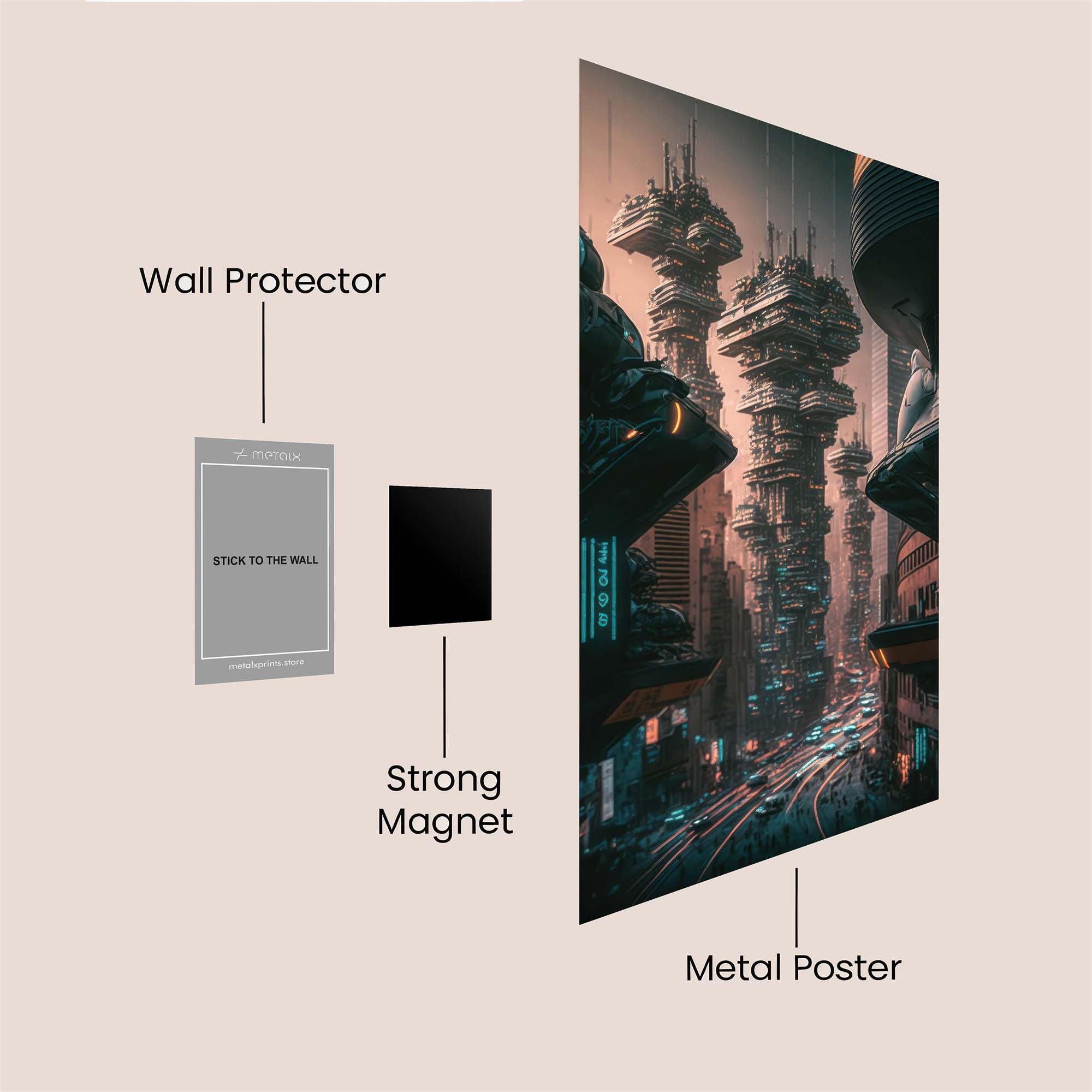 Cyberpunk Serenity Safe Wall Magnetic / M