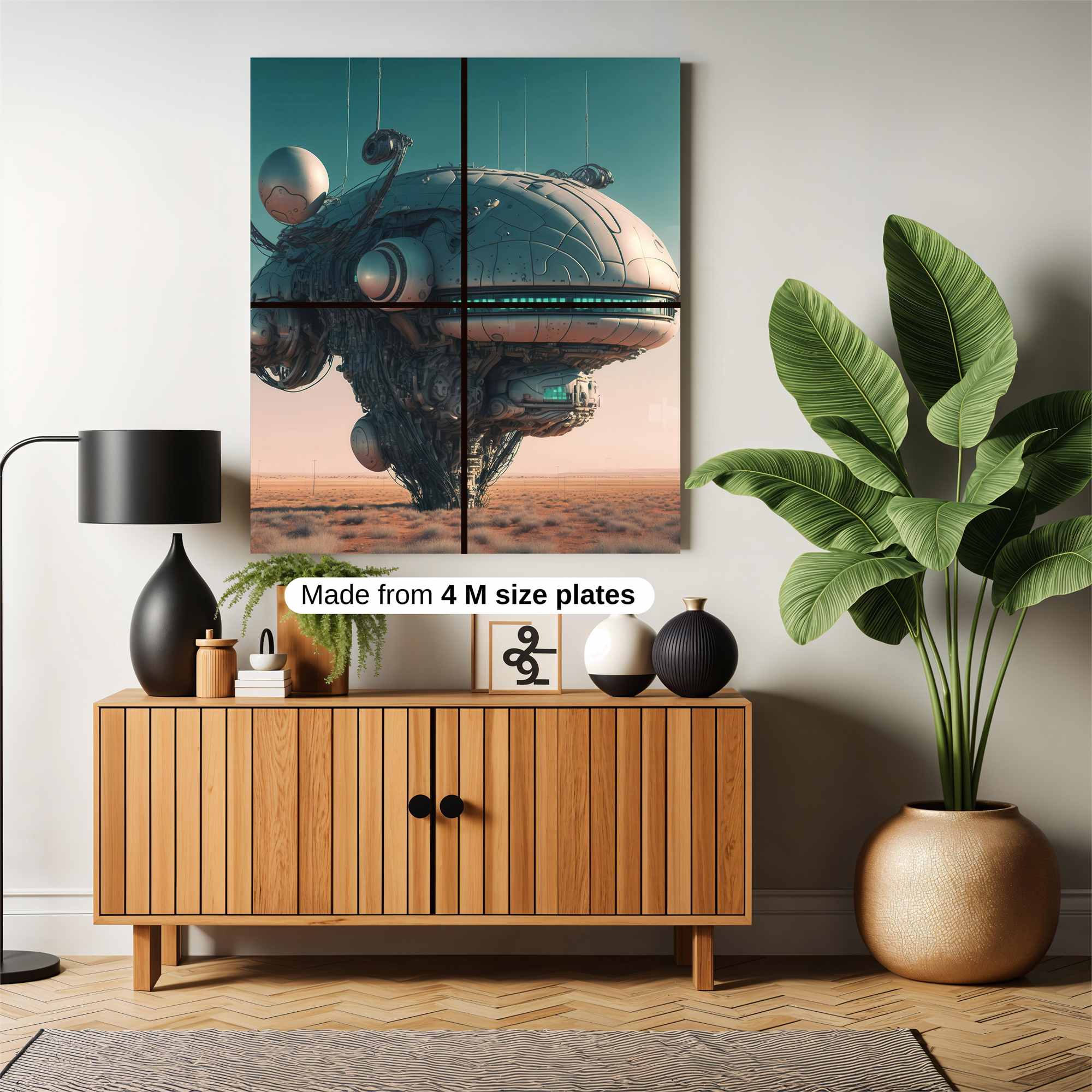 Alien Enigma Safe Wall Magnetic / M