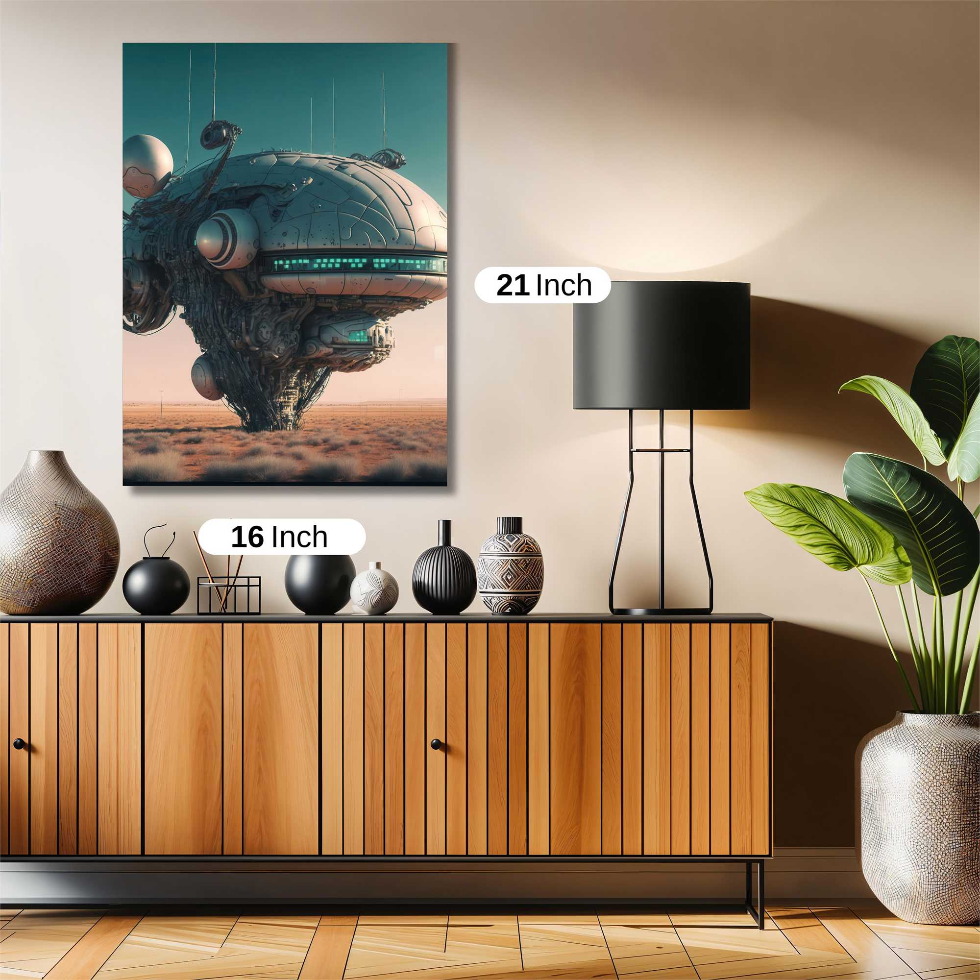 Alien Enigma Safe Wall Magnetic / M
