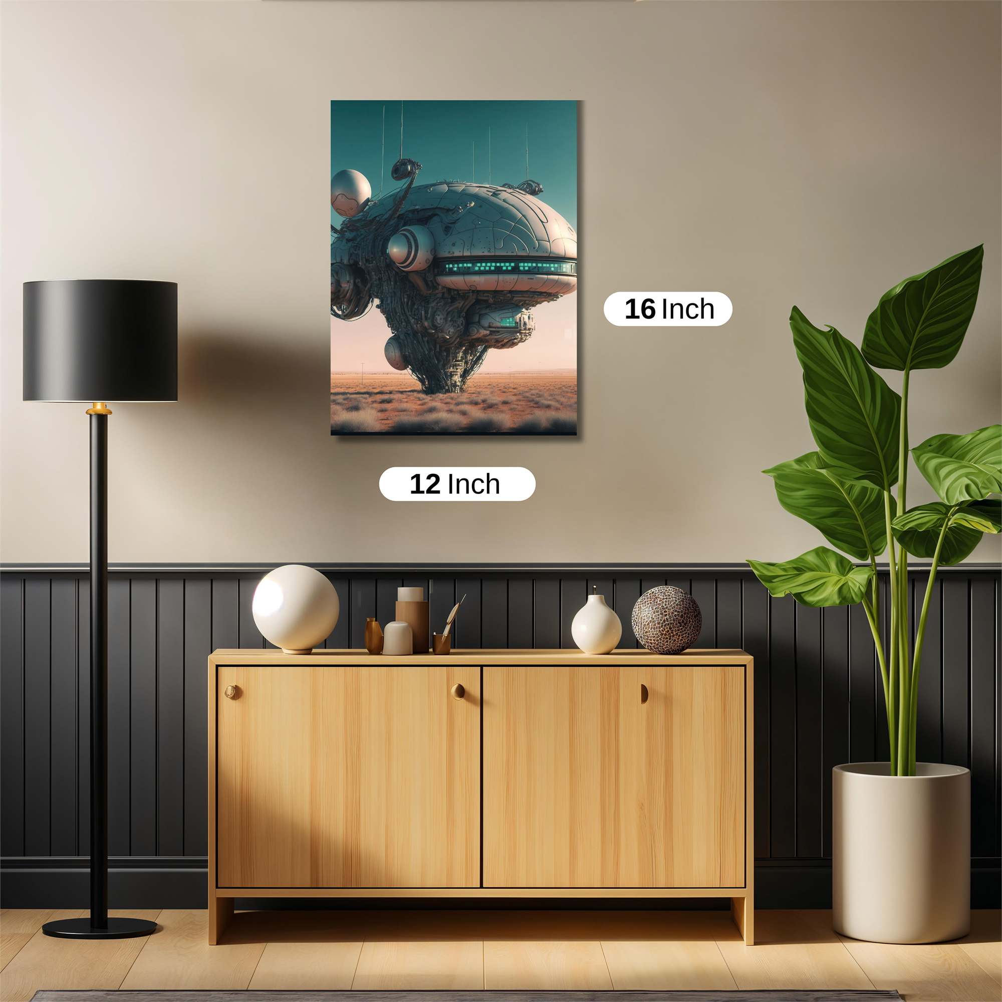 Alien Enigma Safe Wall Magnetic / M