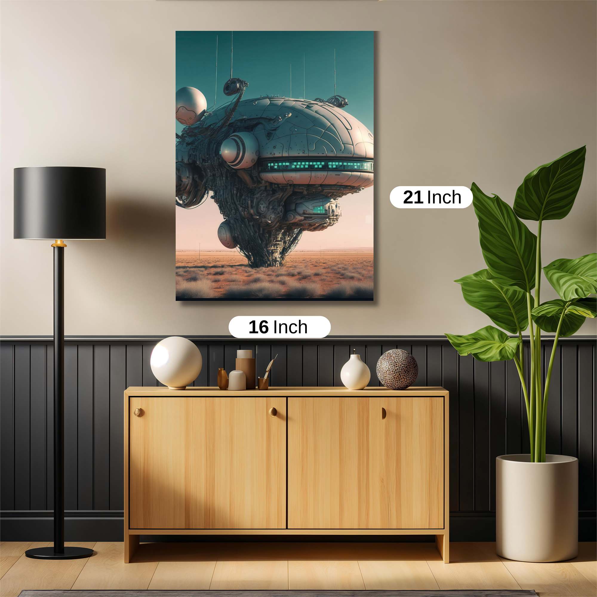 Alien Enigma Safe Wall Magnetic / M