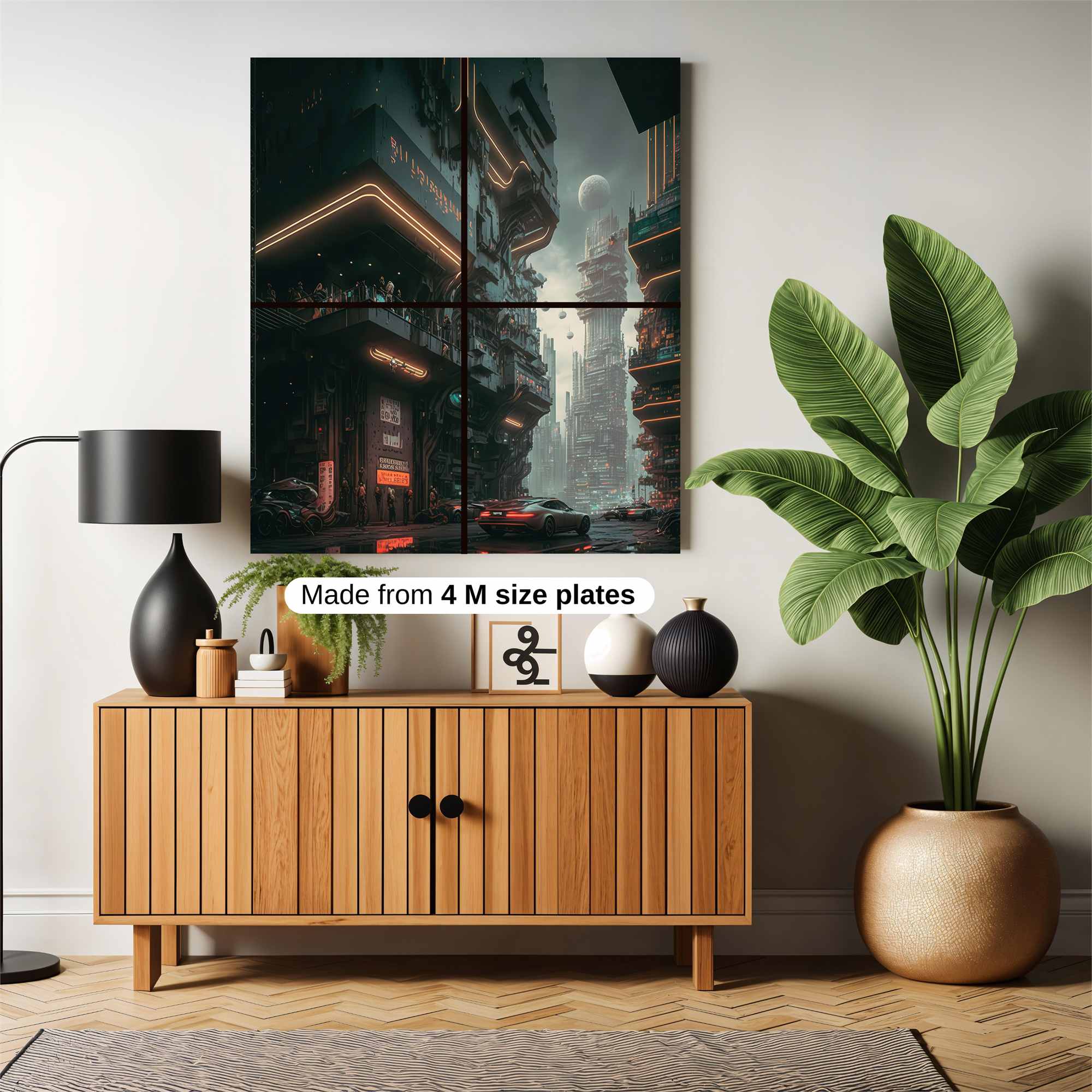 Neon Dreams Safe Wall Magnetic / M