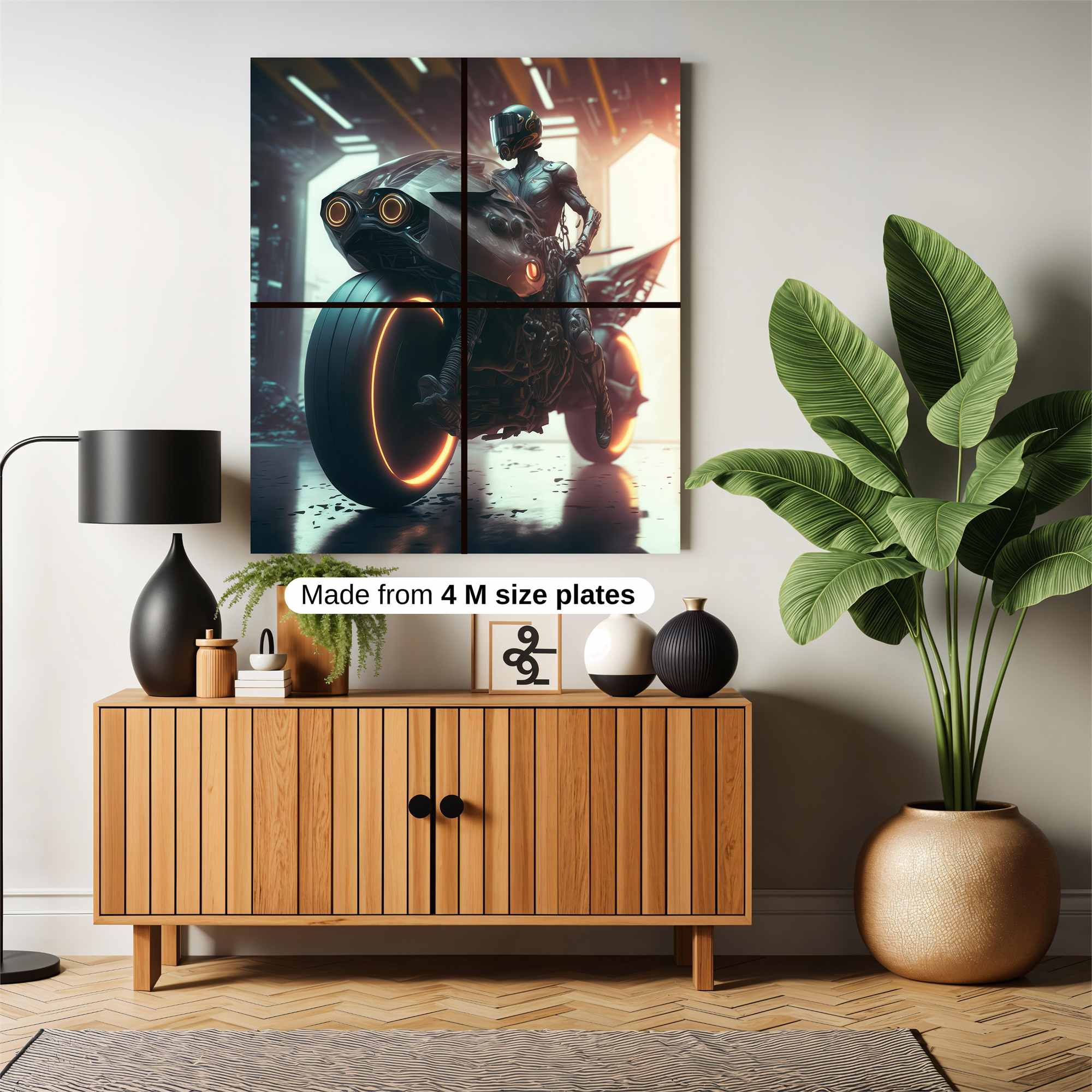 Cyber Rebel Safe Wall Magnetic / M